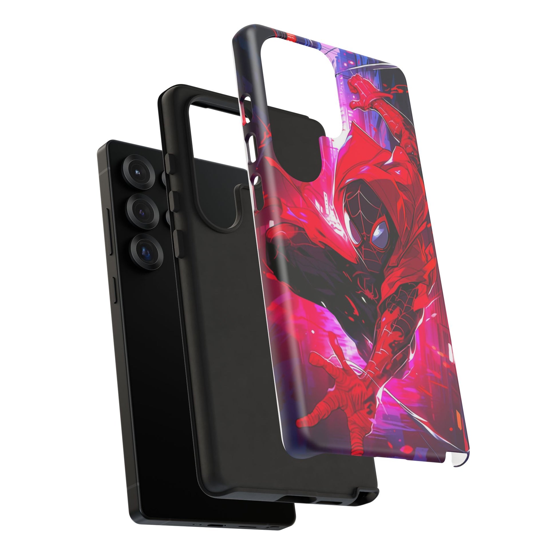 Miles Morales Spiderman Phone Case, Tough Cases for iPhones, Samsung, and Pixel