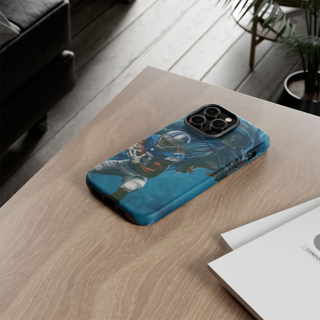Detroit Lions Player Football Phone Case, Tough Cases for iPhones, Samsung, and Pixel