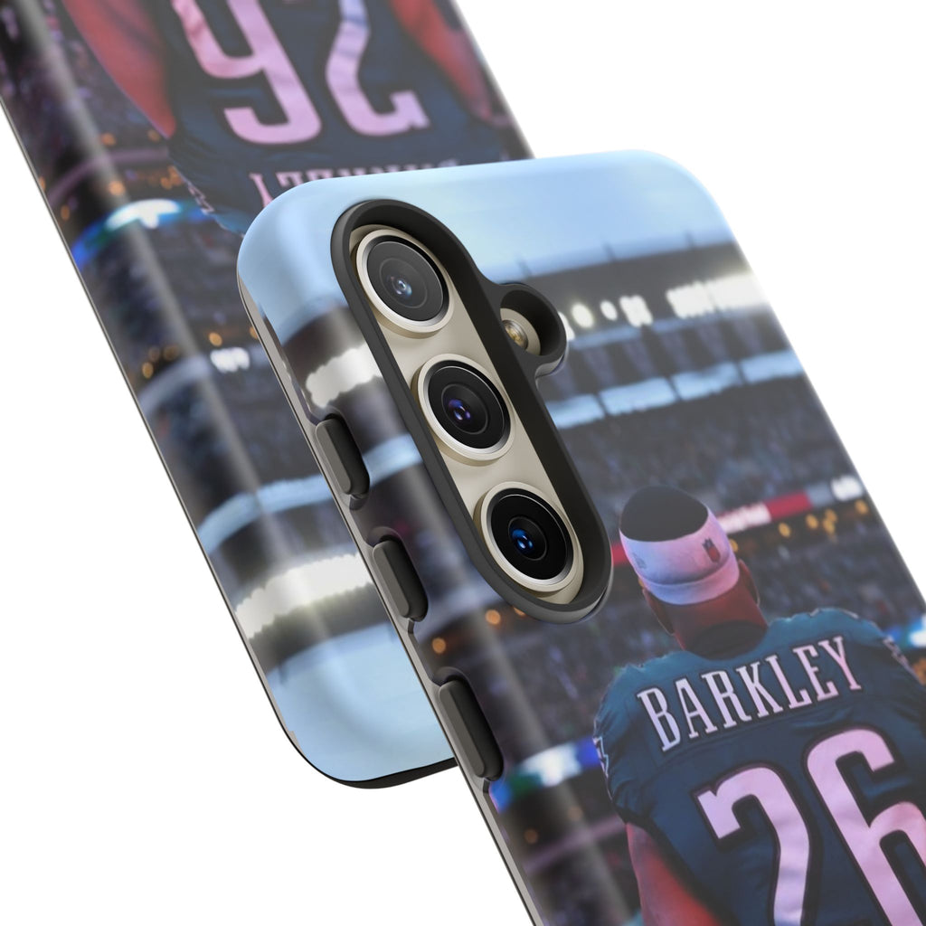 Eagles Football Saquon Barkley Tough Cases for iPhones, Samsung, and Pixel