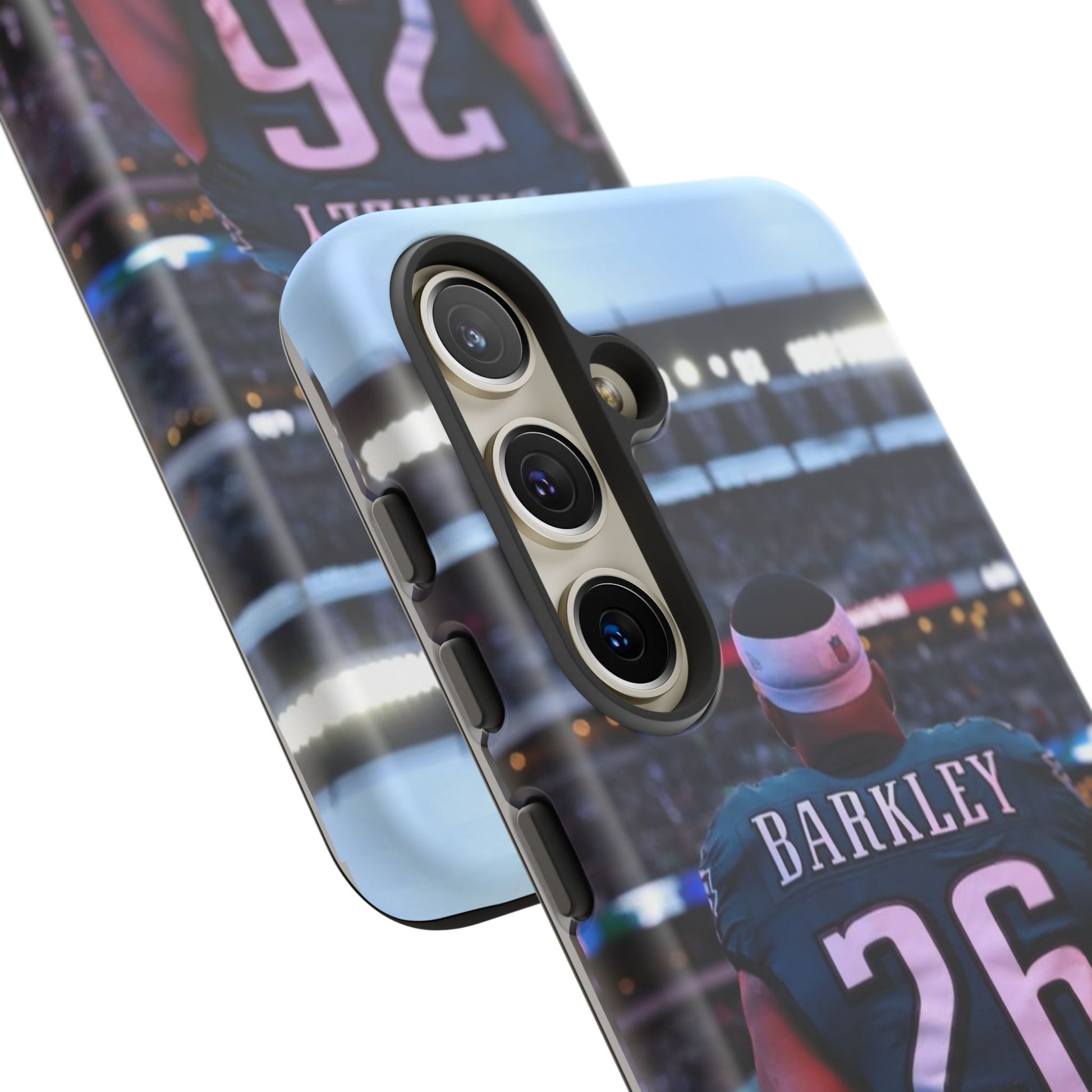 Eagles Football Saquon Barkley Tough Cases for iPhones, Samsung, and Pixel