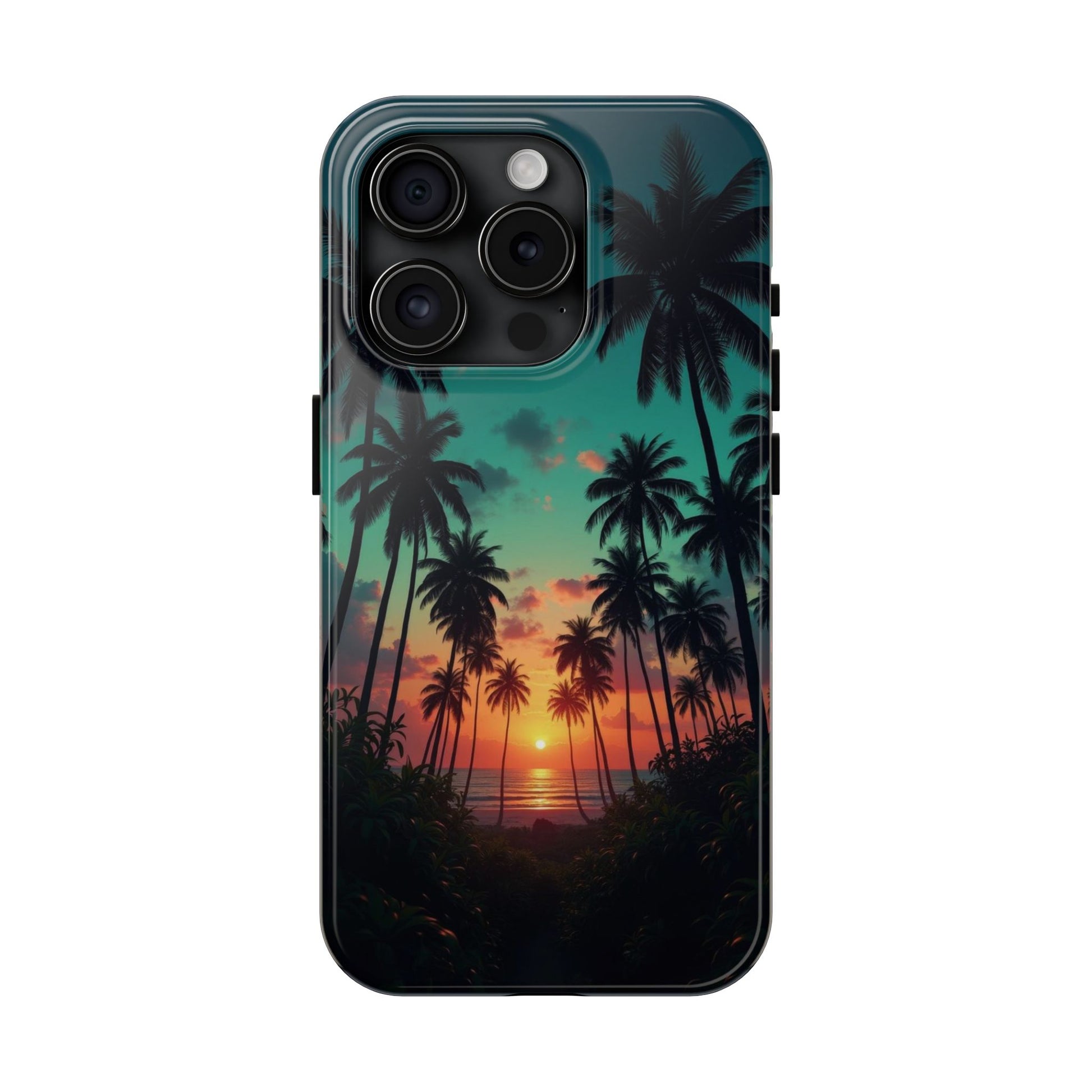 Beach Oasis Themed Tough Phone Cases for Iphones & Samsung Phones