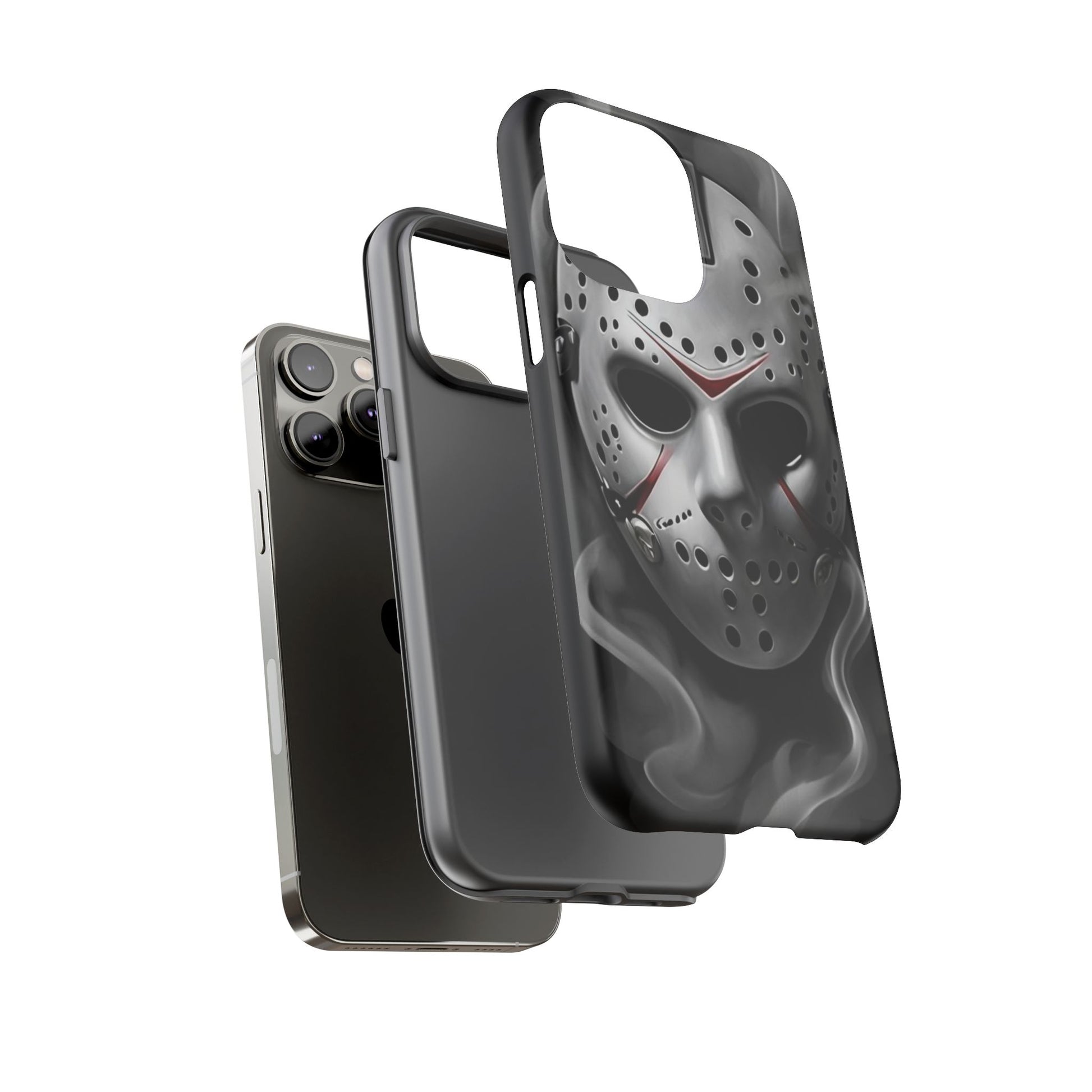 Friday the 13th Jason's Mask Tough Cases for iPhones, Samsung, and Pixel