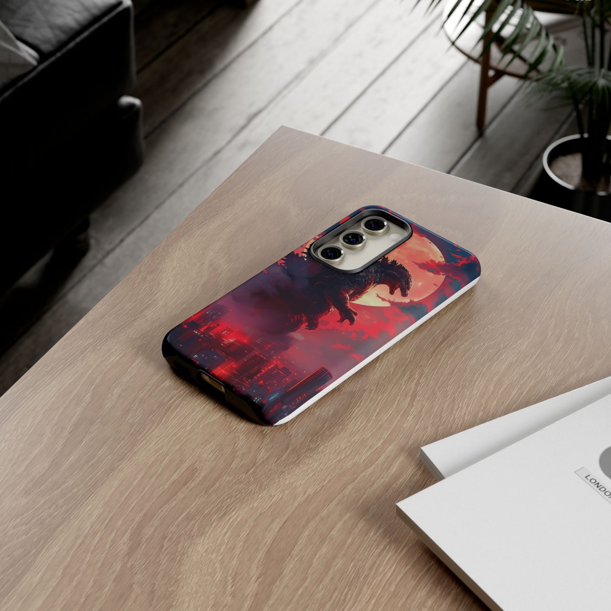 King of Monsters Godzilla Tough Phone Cases for iPhones, Samsung, and Pixel