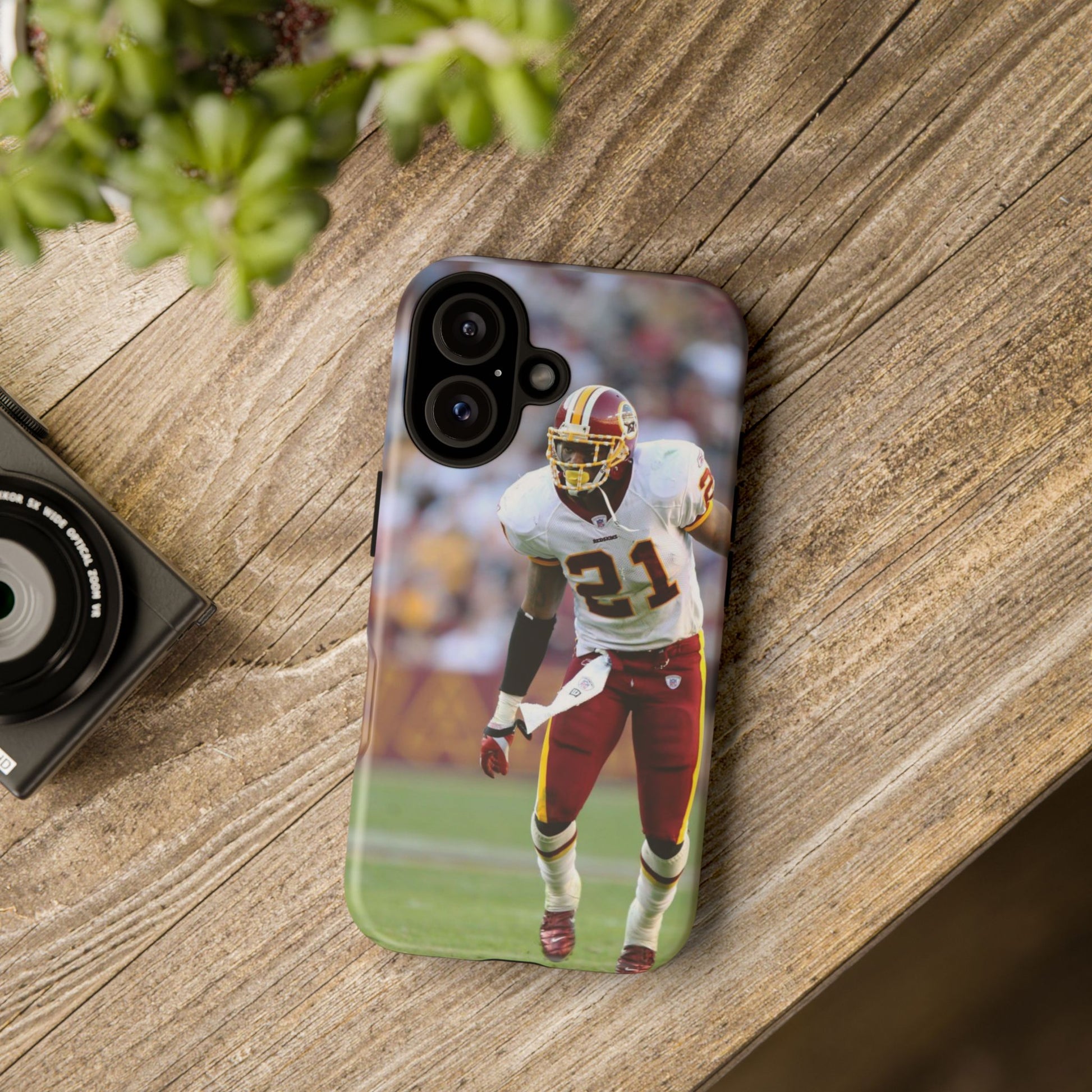 Sean Taylor Classic Redskins Football Tough Cases for iPhones, Samsung, and Pixel