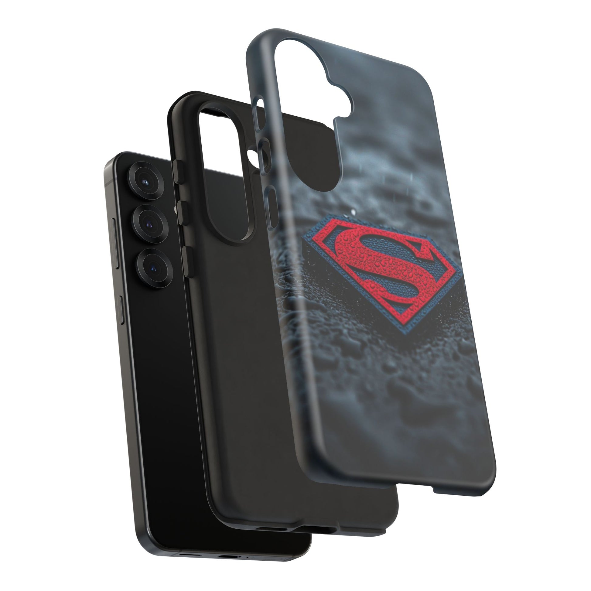 Superman Logo Tough Cases for iPhones, Samsung, and Pixel