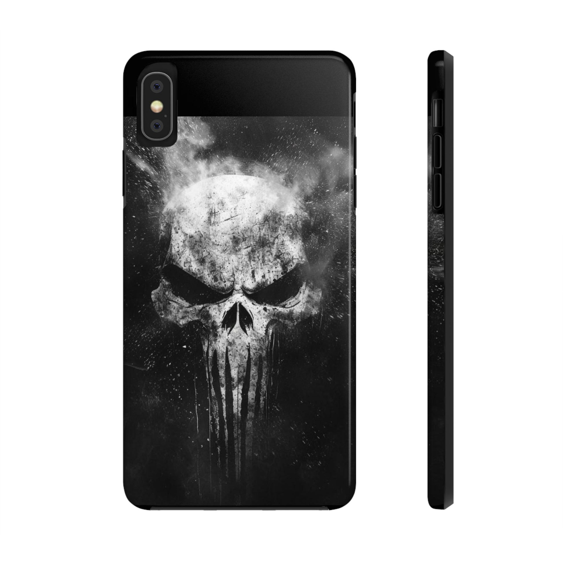 Smoking Skull Theme Phone Case for iPhone & Samsung Galaxy Phones