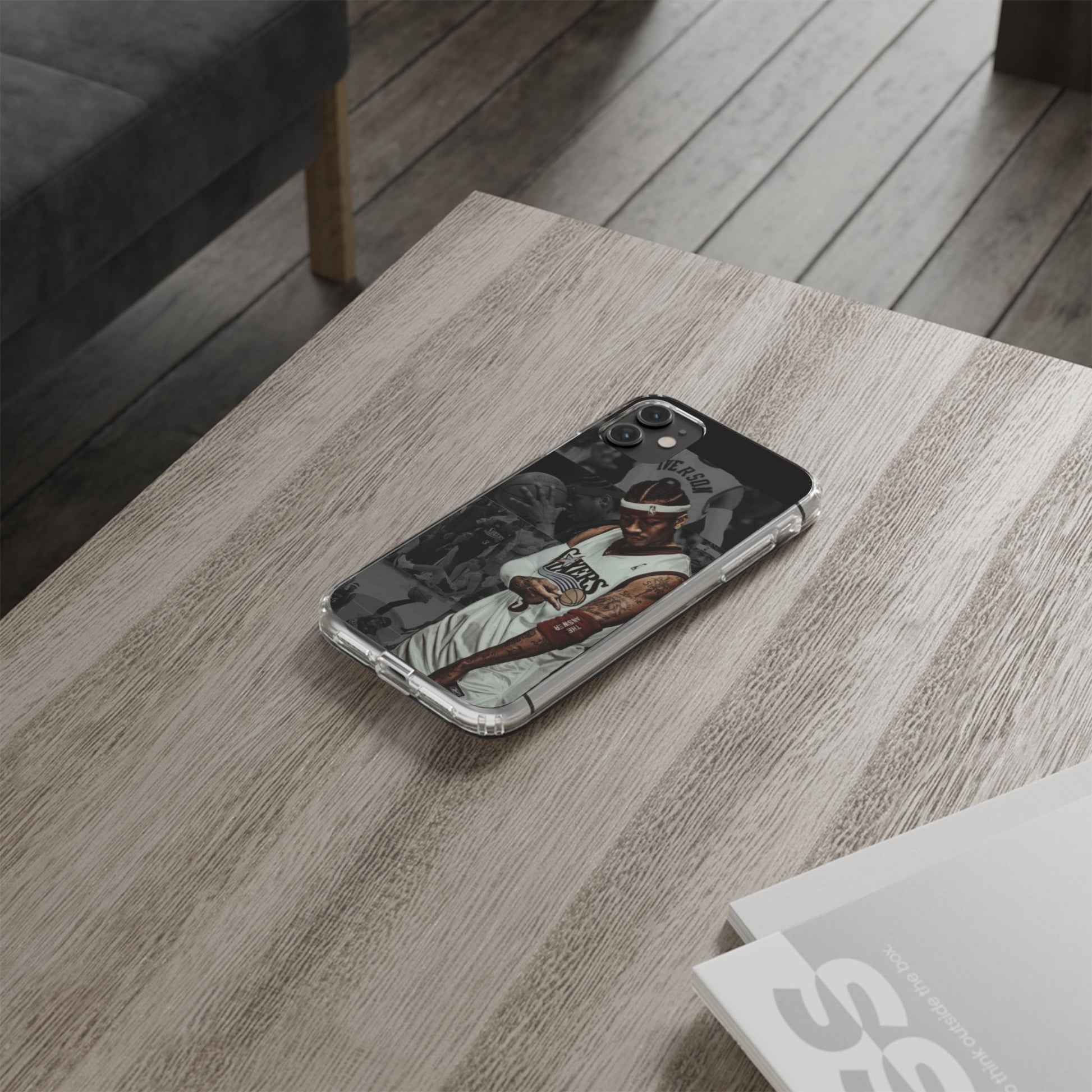 Basketball Phone Case, Iverson Theme, iPhone Samsung, Sports Fan Gift,