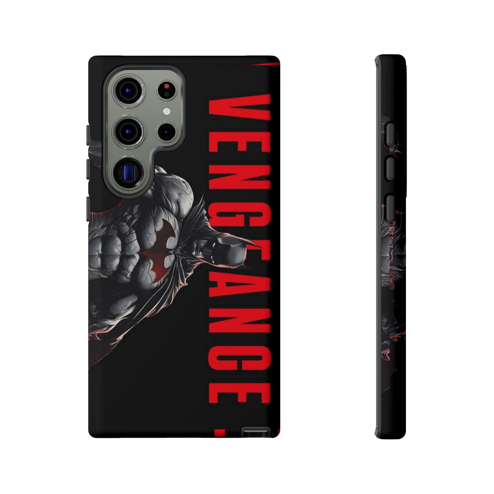 DC Comics Batman Vengence Tough Cases for iPhones, Samsung, and Pixel