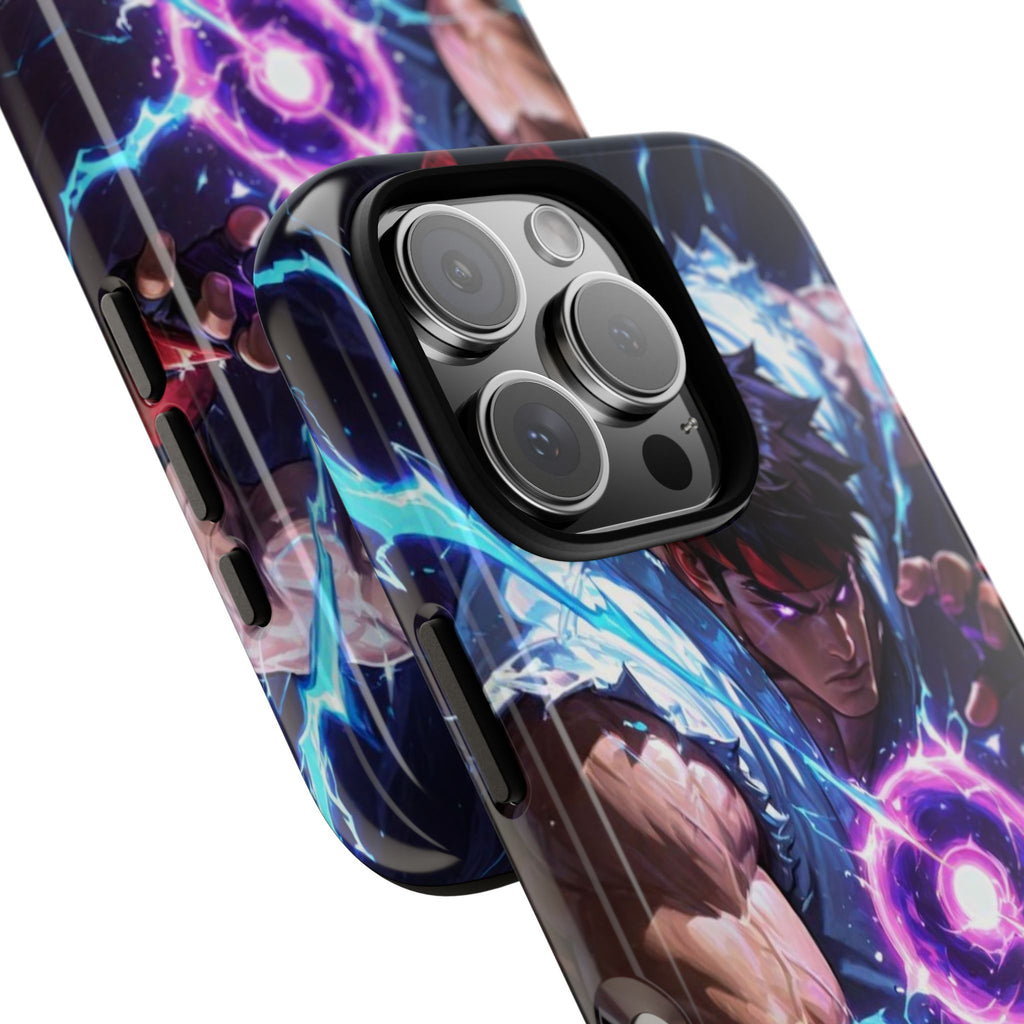 Street Fighter Ryu Gamer Art Tough Cases for iPhones, Samsung, and Pixel