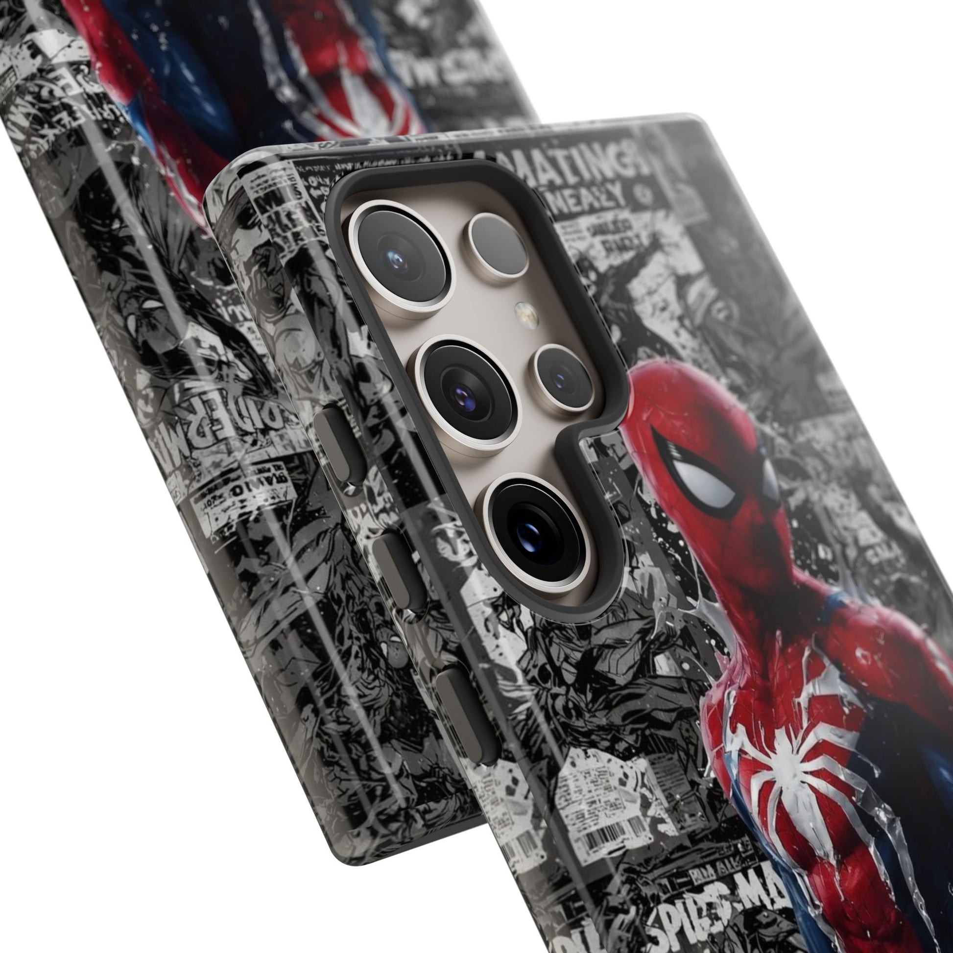 Spiderman Phone Case, Tough Cases for iPhones, Samsung, and Pixel