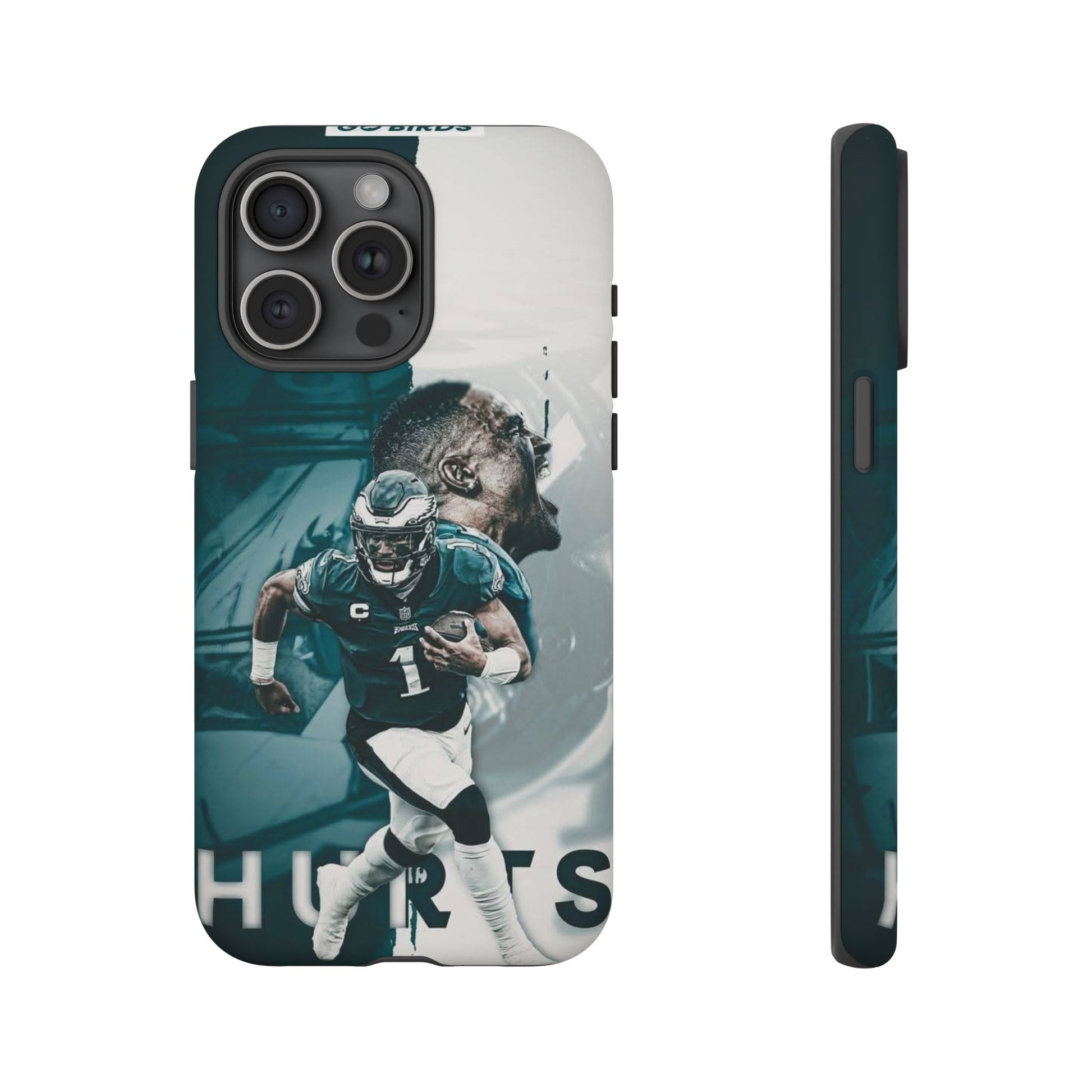 Jalen Hurts Eagles Football Tough Cases for iPhones, Samsung, and Pixel