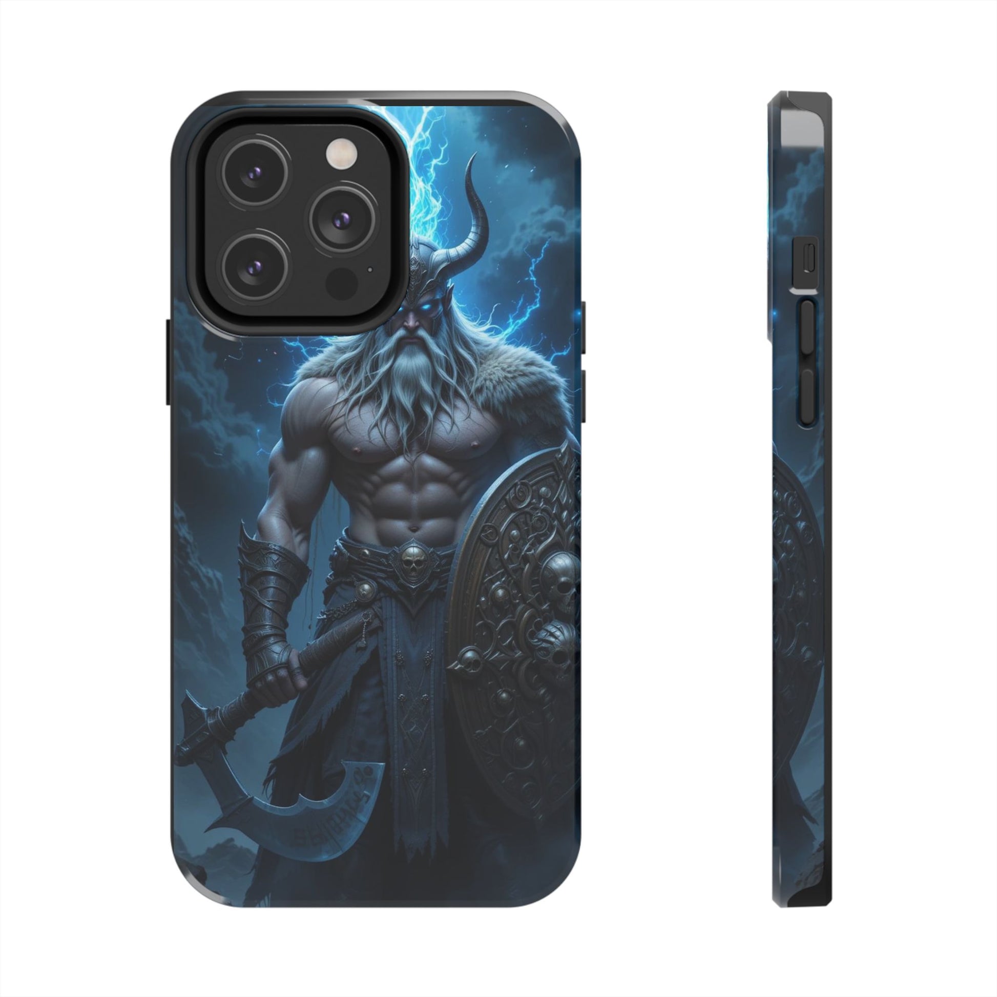 Viking Warrior Theme Phone Cases for iPhones & Samsung Phones