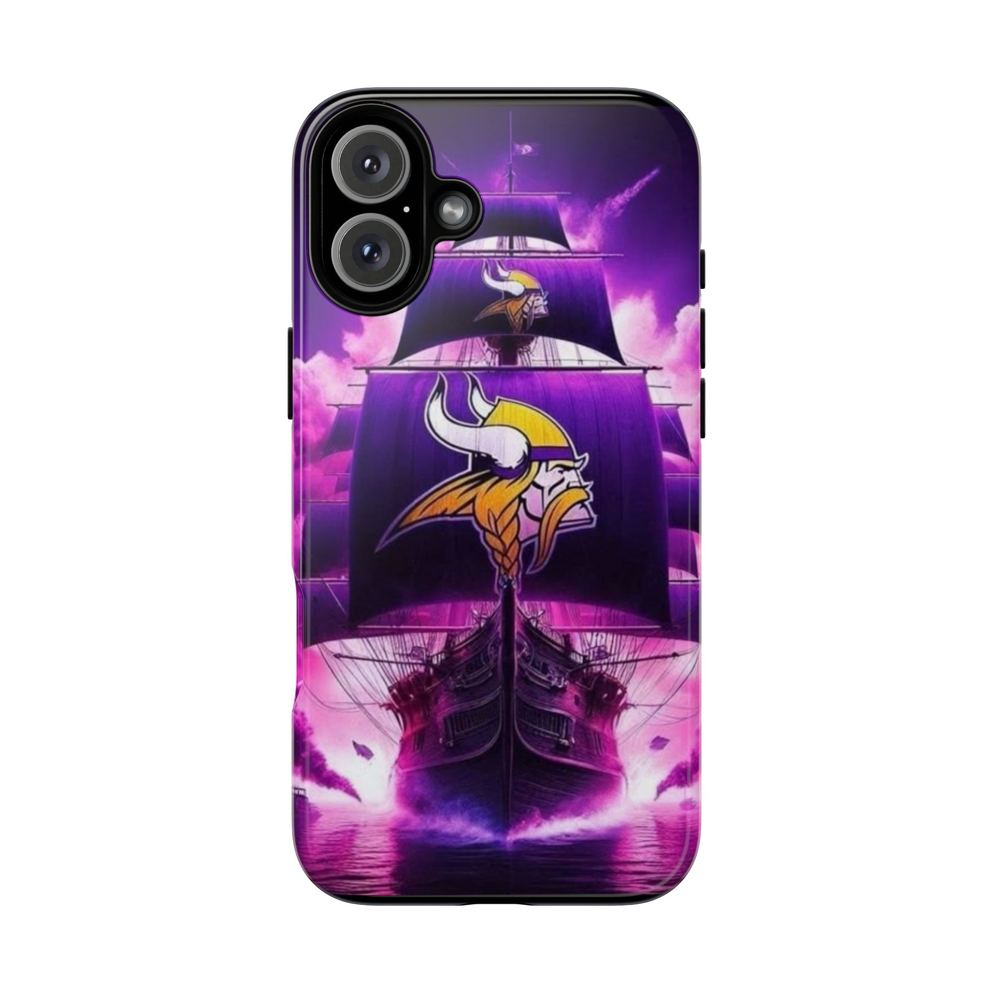 Minnesota Vikings Ship Football Phone Case, Tough Cases for iPhones, Samsung, and Pixel