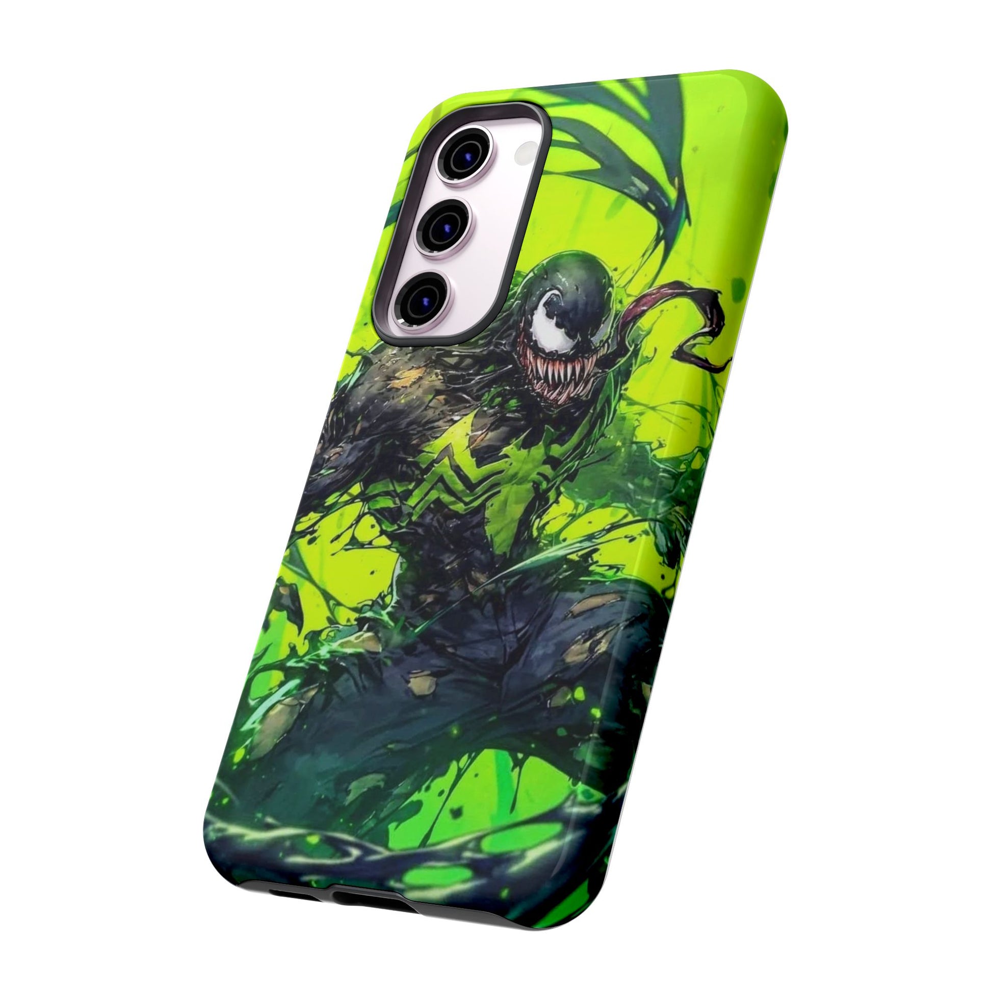 Evil Venom Phone Case, Tough Cases, Marvel Comics Phone for iPhones, Samsung, and Pixel