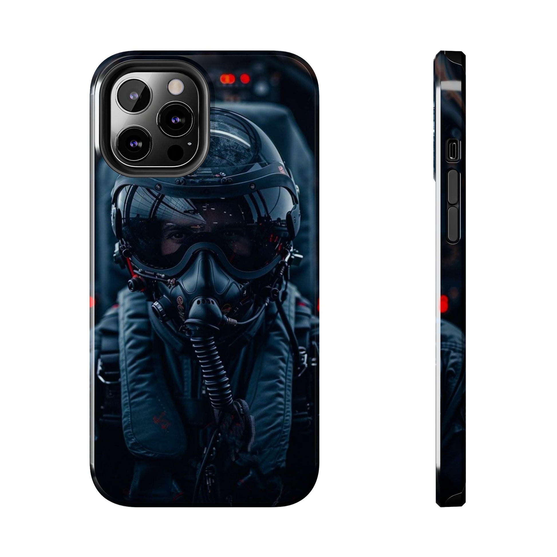 Air Force Pilot Fighter Jet Tough Phone Cases for iPhones & Samsung Phones