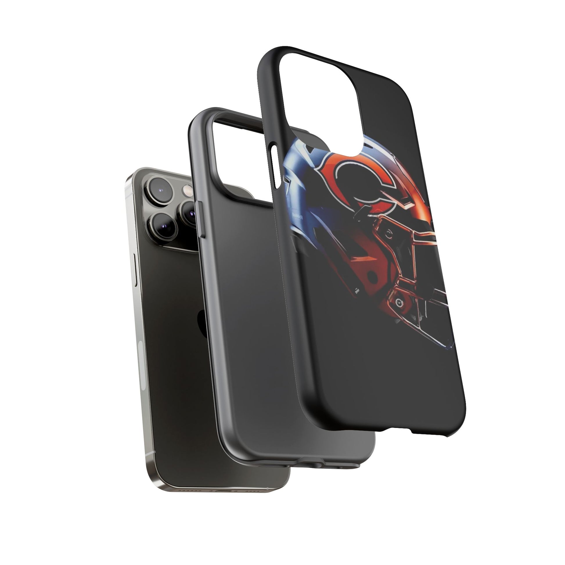 Football Helmet Chicago Bears Phone Case, Tough Cases for iPhones, Samsung, and Pixel