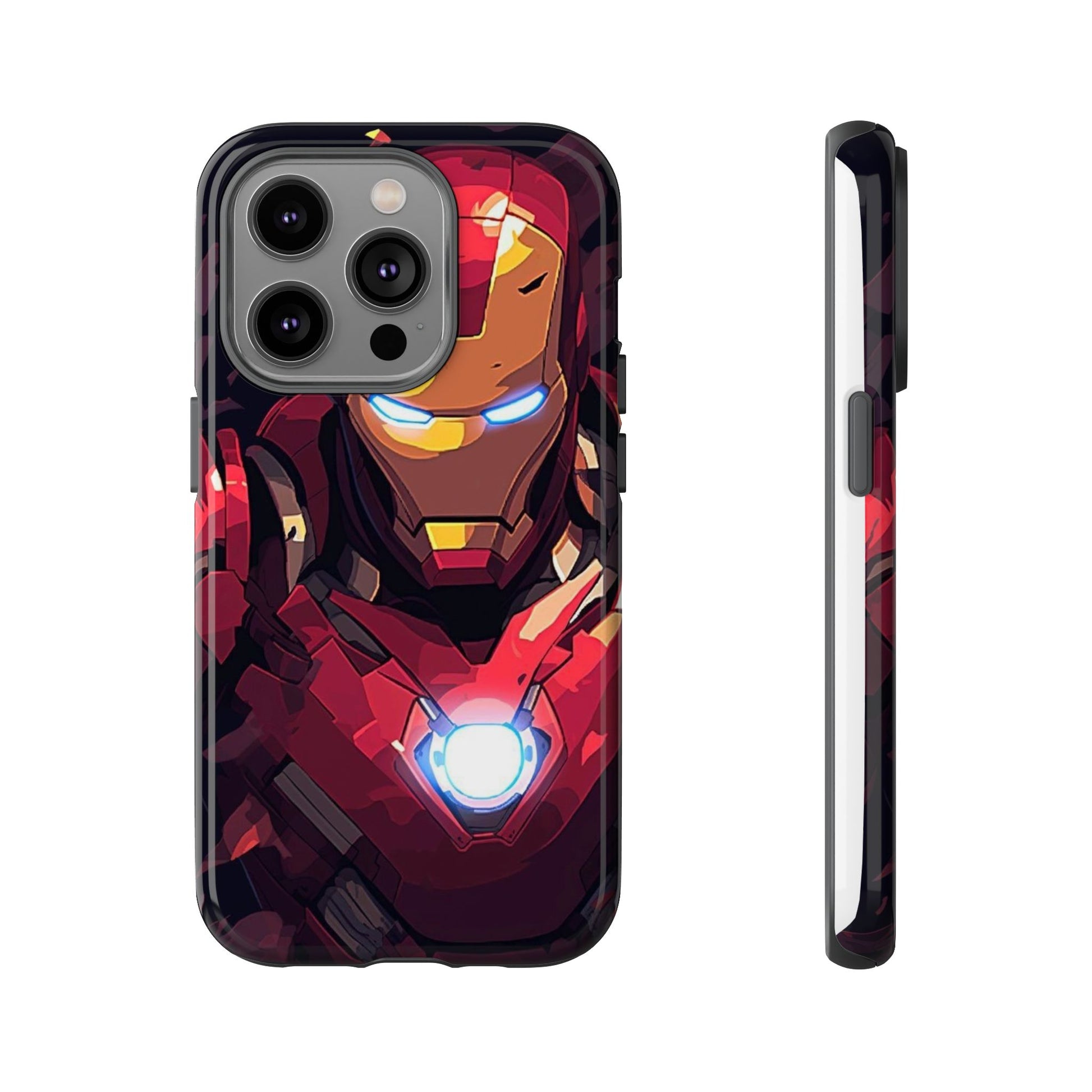 Invincible Iron Man Tough Cases for iPhones, Samsung, and Pixel