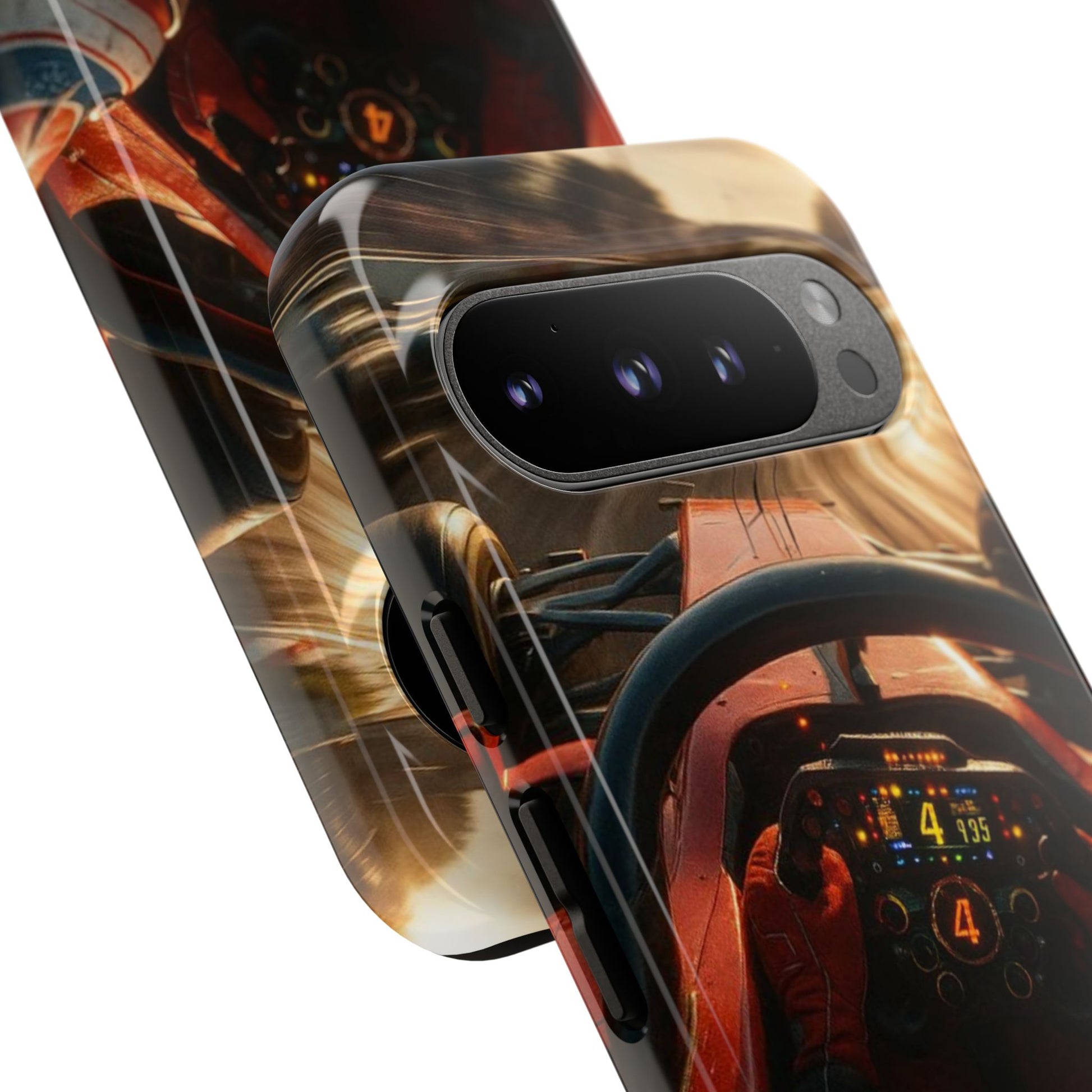 Formula 1 Cockpit Phone Case, Tough Cases for iPhones, Samsung, and Pixel
