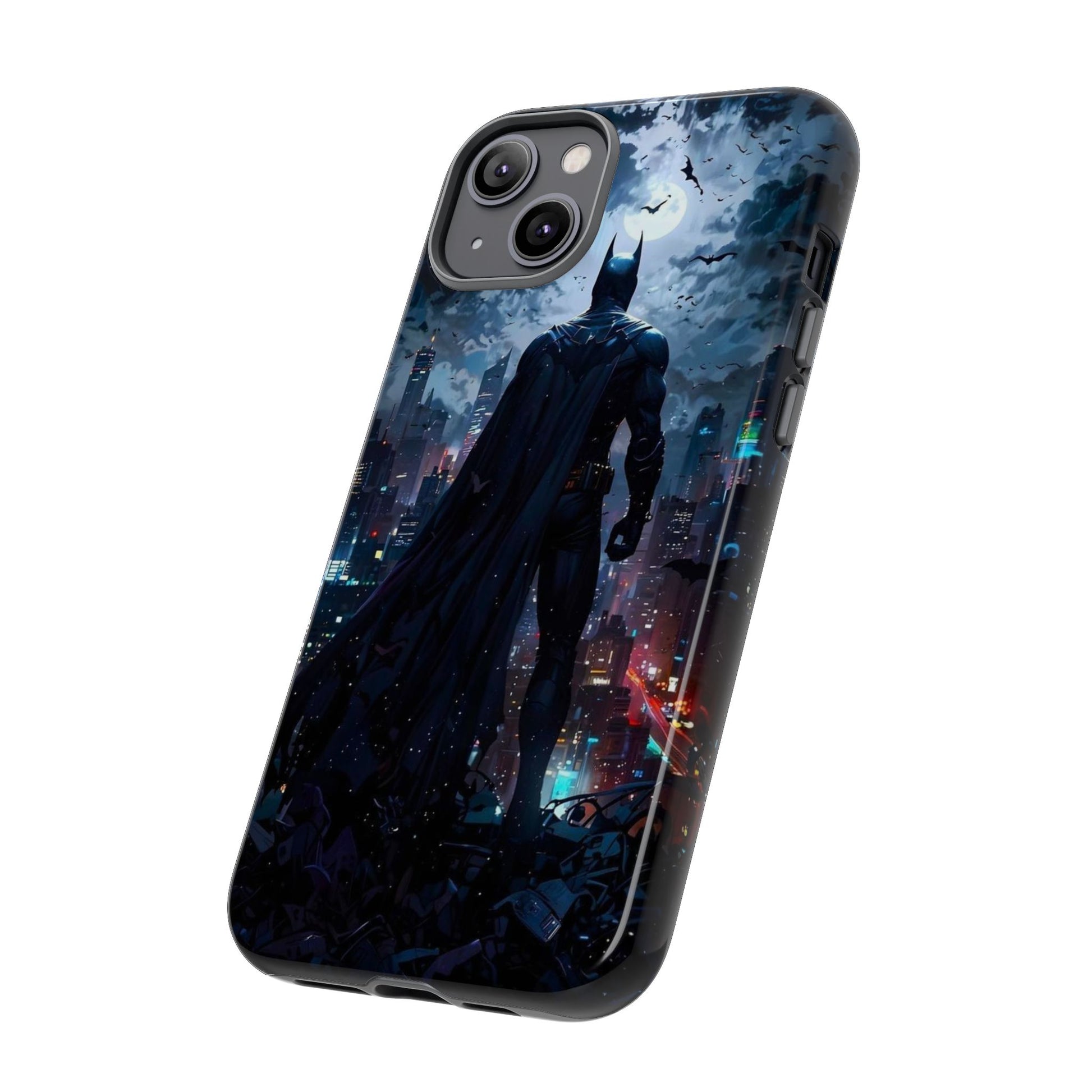 Gotham City Batman Tough Cases for iPhones, Samsung, and Pixel