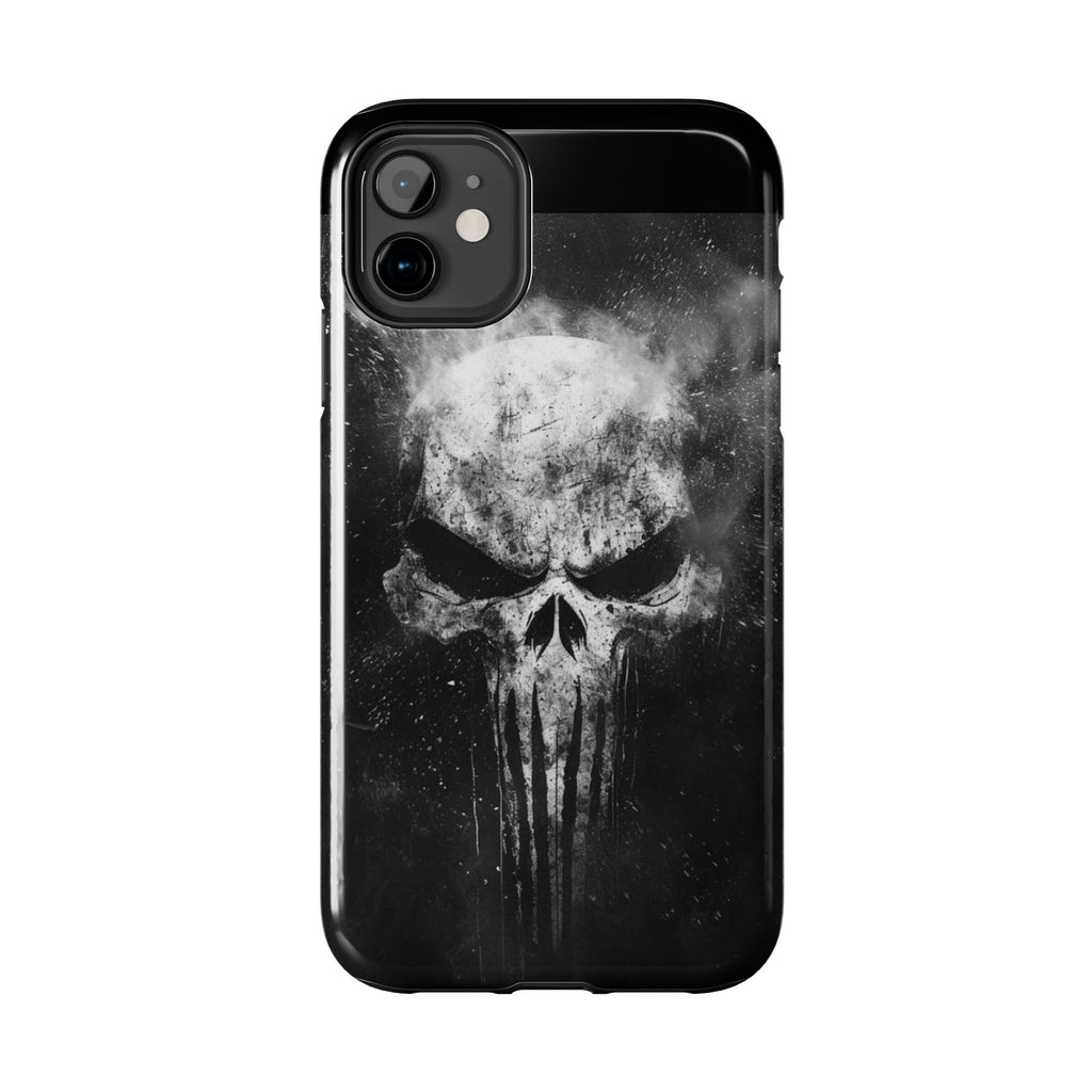 Smoking Skull Theme Phone Case for iPhone & Samsung Galaxy Phones