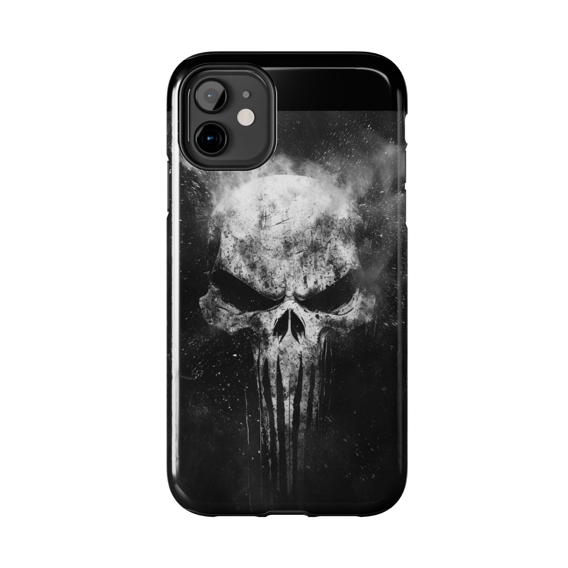 Smoking Skull Theme Phone Case for iPhone & Samsung Galaxy Phones