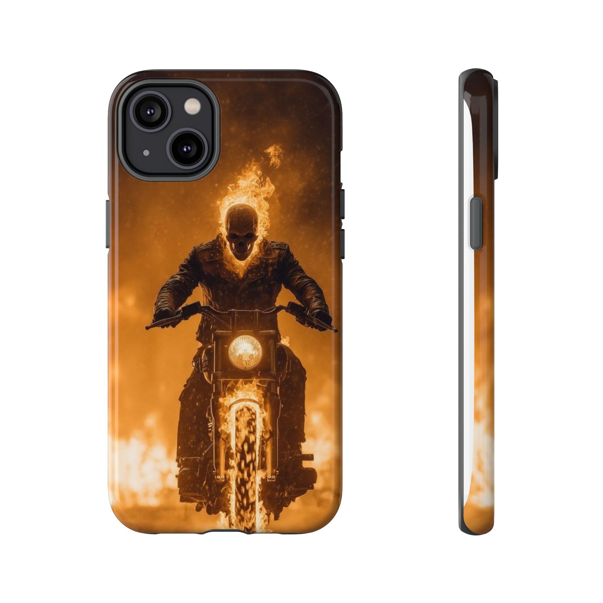 Marvel's Ghostrider Tough Cases for iPhones, Samsung, and Pixel