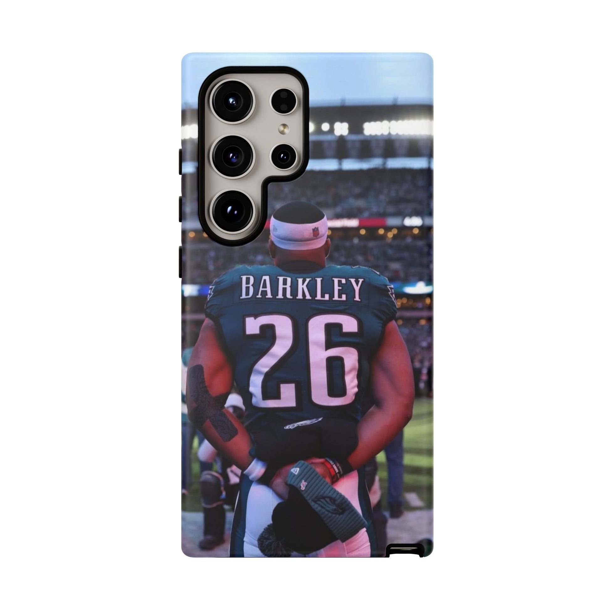 Eagles Football Saquon Barkley Tough Cases for iPhones, Samsung, and Pixel