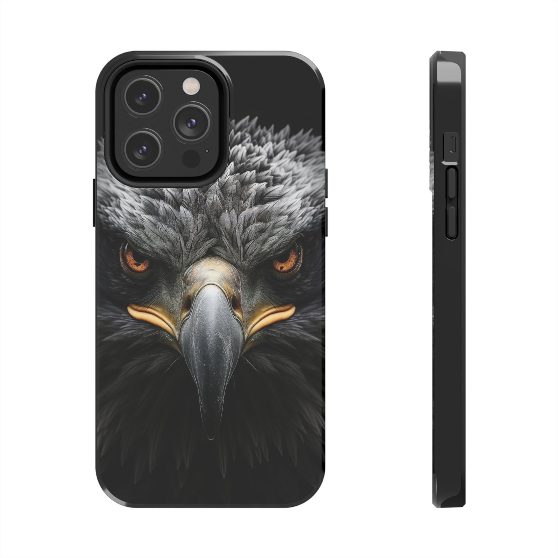 Mean Eagle Stare Theme Phone Cases for iPhones & Samsung Phones