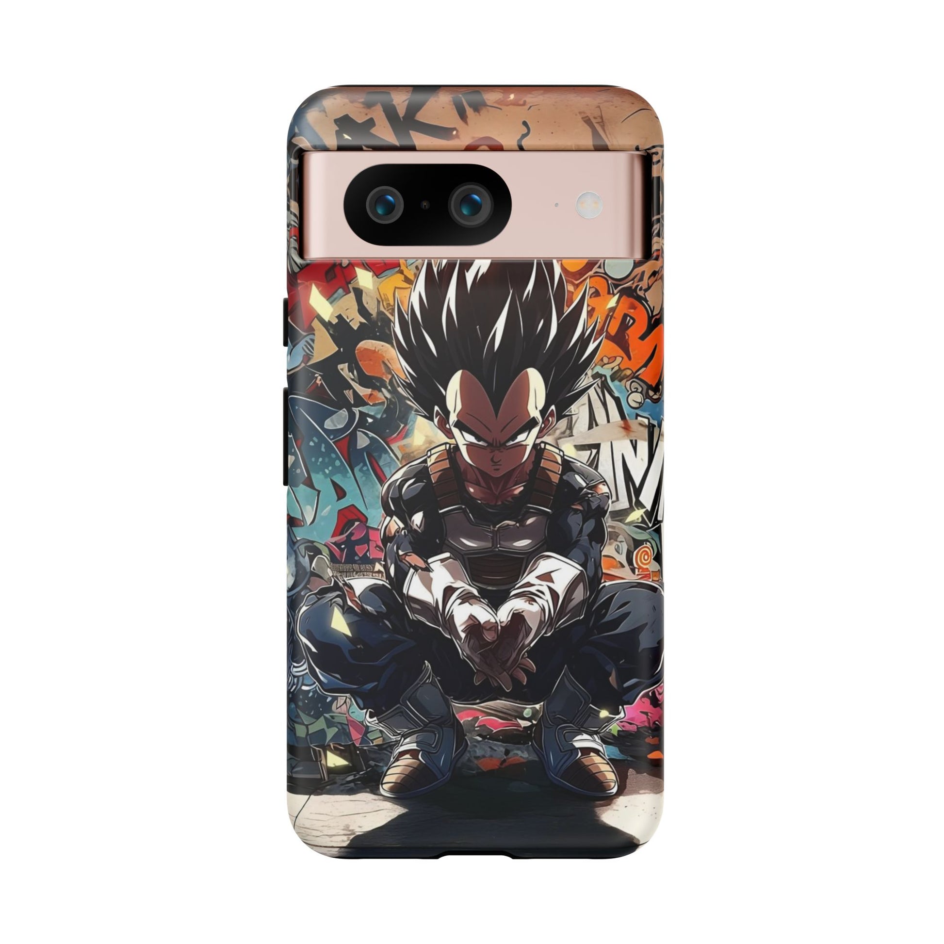 Anime Vegeta Dragon ball Z Tough Cases for iPhones, Samsung, and Pixel