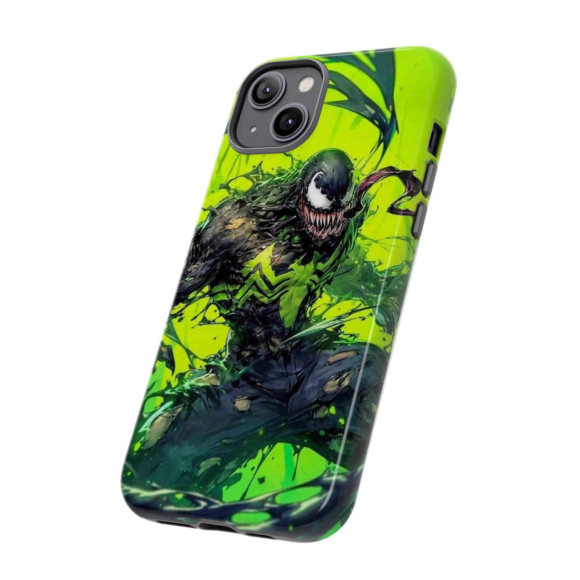 Evil Venom Phone Case, Tough Cases, Marvel Comics Phone for iPhones, Samsung, and Pixel