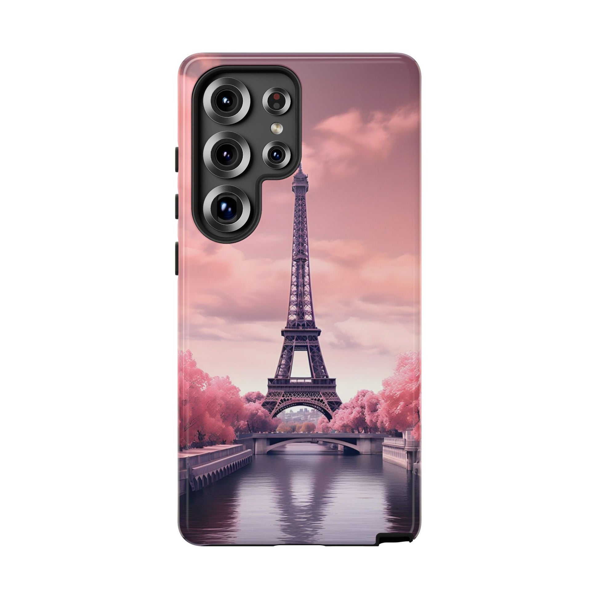 Eiffel Tower Paris Tough Cases for iPhones, Samsung, and Pixel