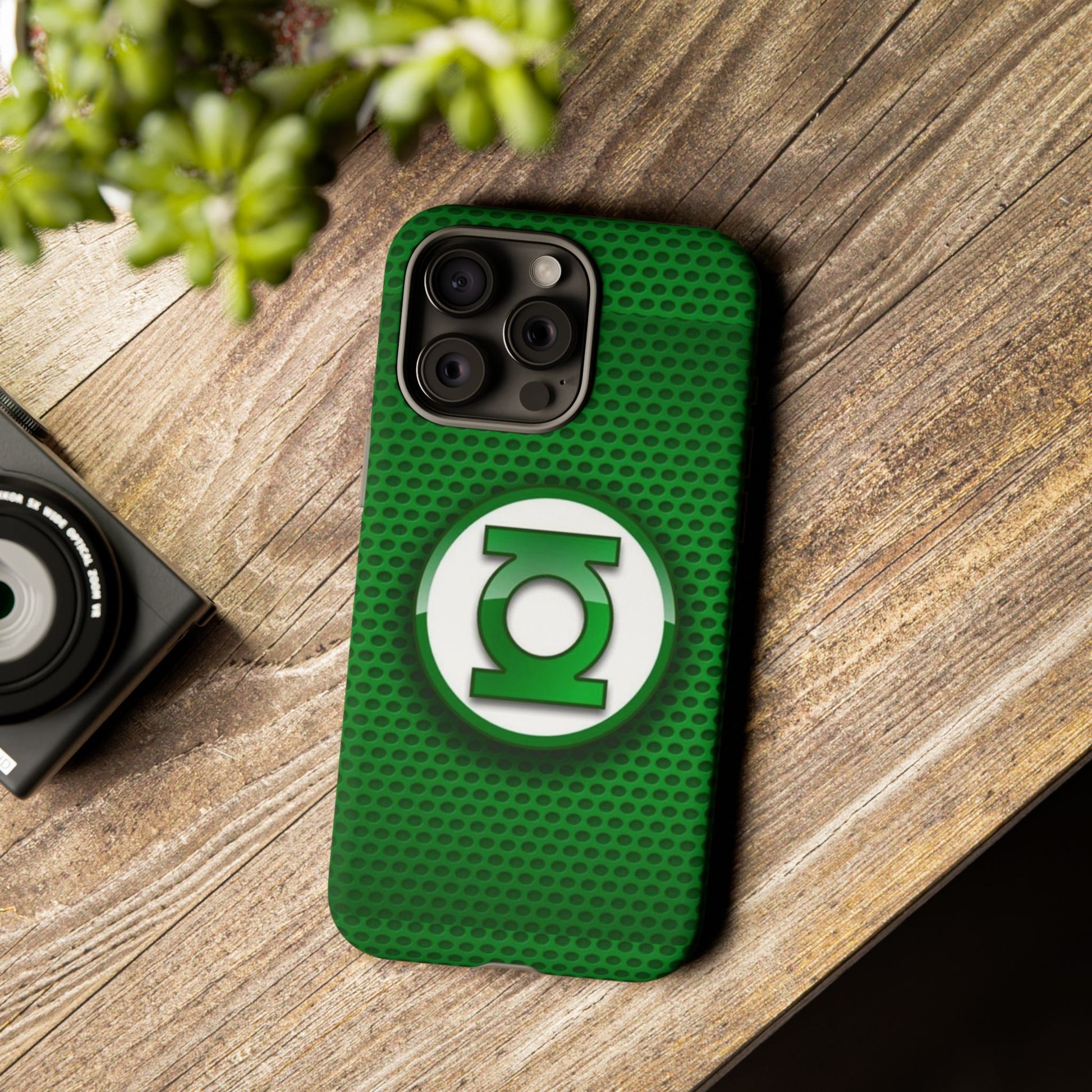 Green Lantern Logo Phone Case, Tough Cases, DC Case for iPhones, Samsung, and Pixel