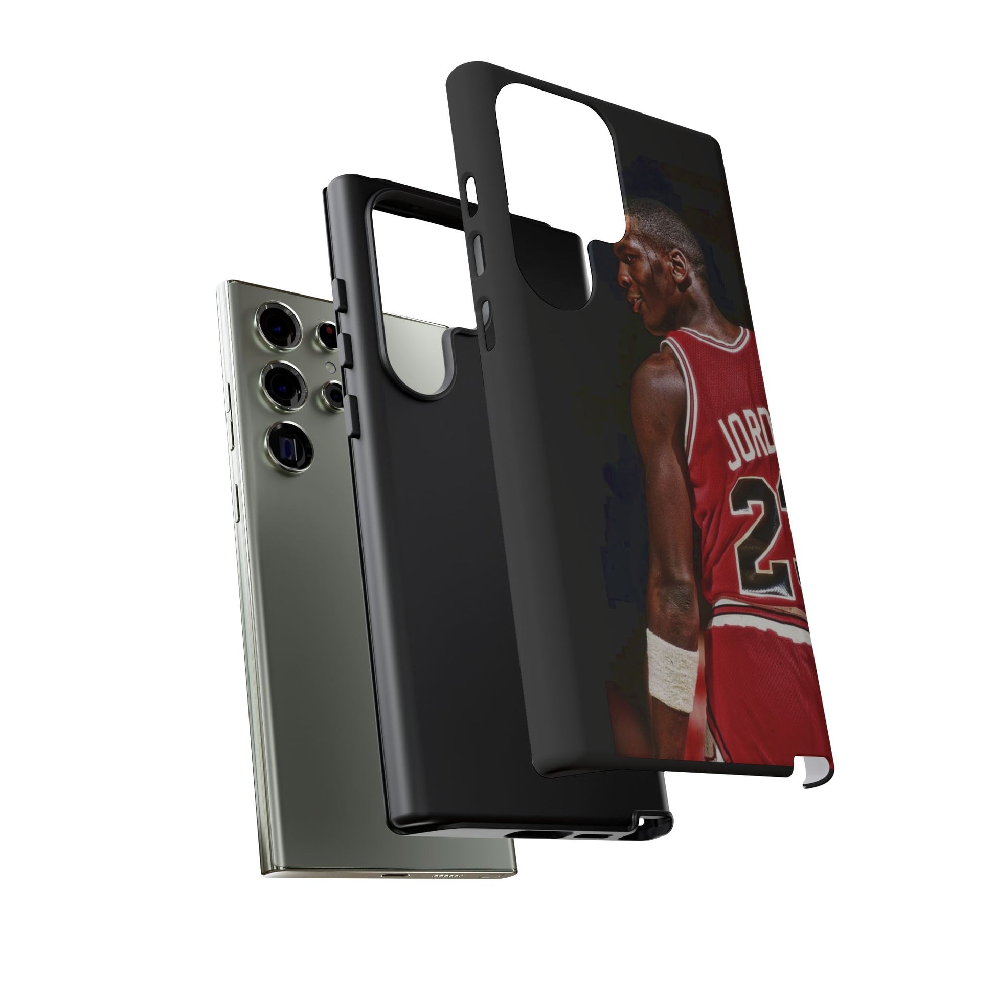 Basketball Legend Michael Jordan Tough Cases for iPhones, Samsung, and Pixel