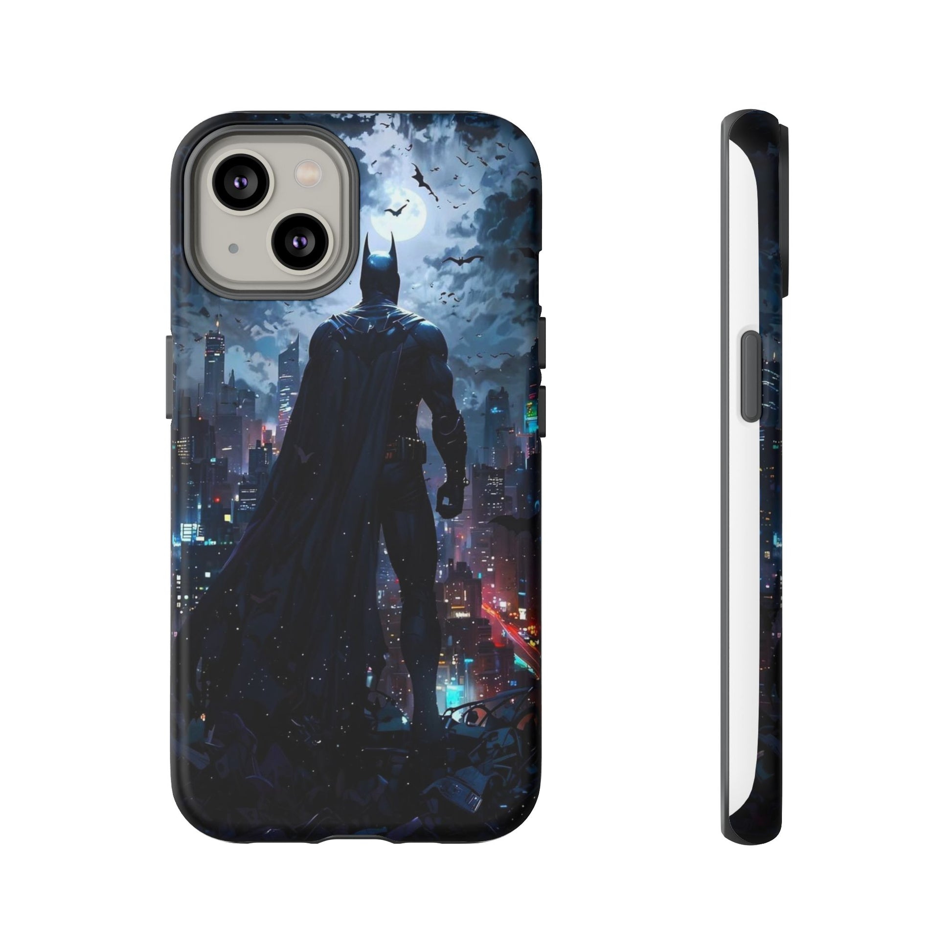 Gotham City Batman Tough Cases for iPhones, Samsung, and Pixel