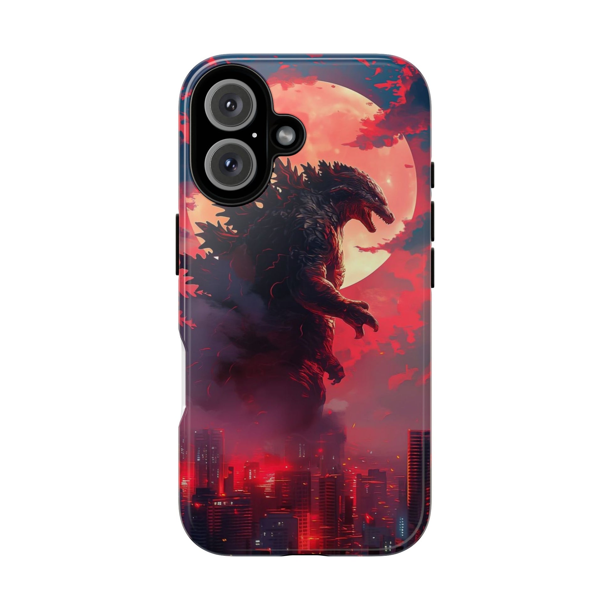 King of Monsters Godzilla Tough Phone Cases for iPhones, Samsung, and Pixel