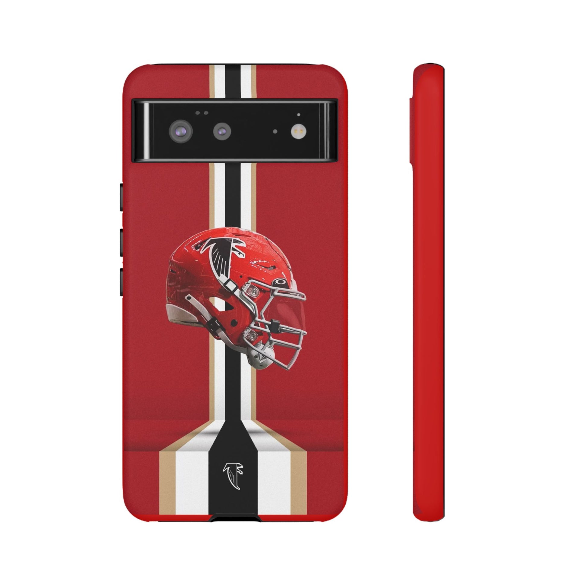 Atlanta Falcons Football Helmet Logo Tough Cases for iPhones, Samsung, and Pixel