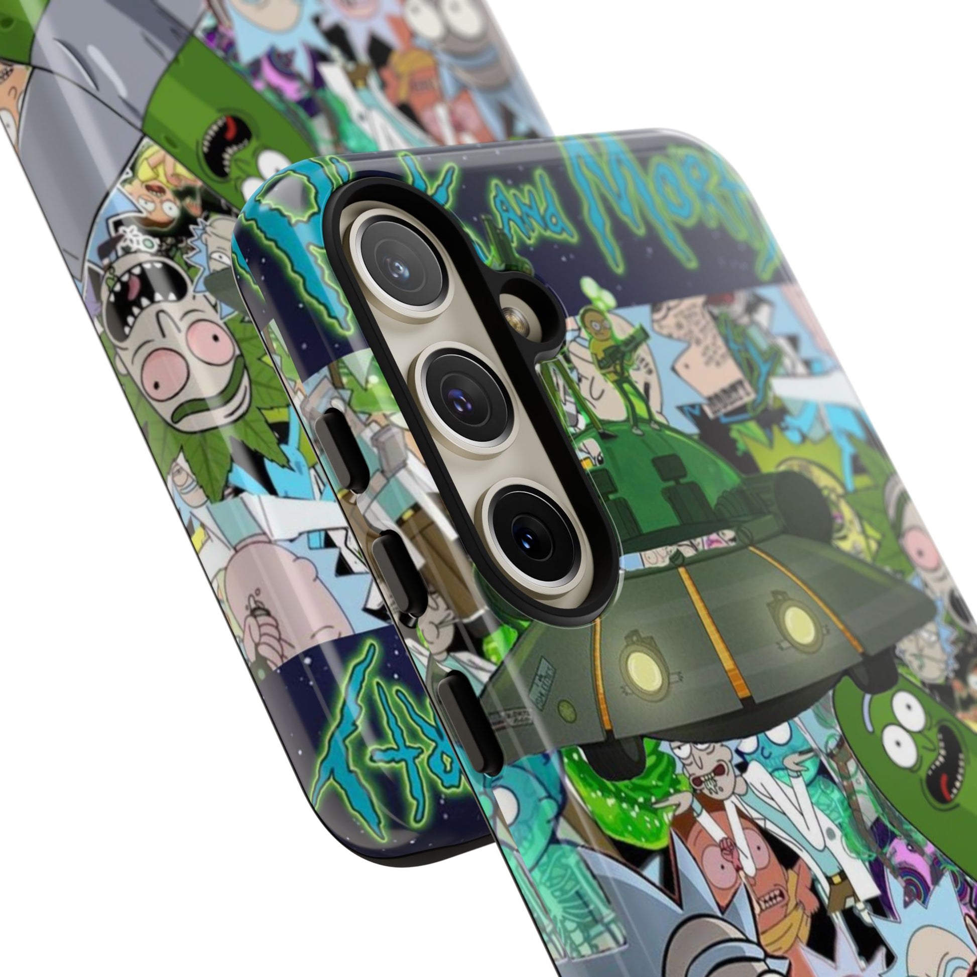 Rick and Morty Phone Case, Tough Cases for iPhones, Samsung, and Pixel