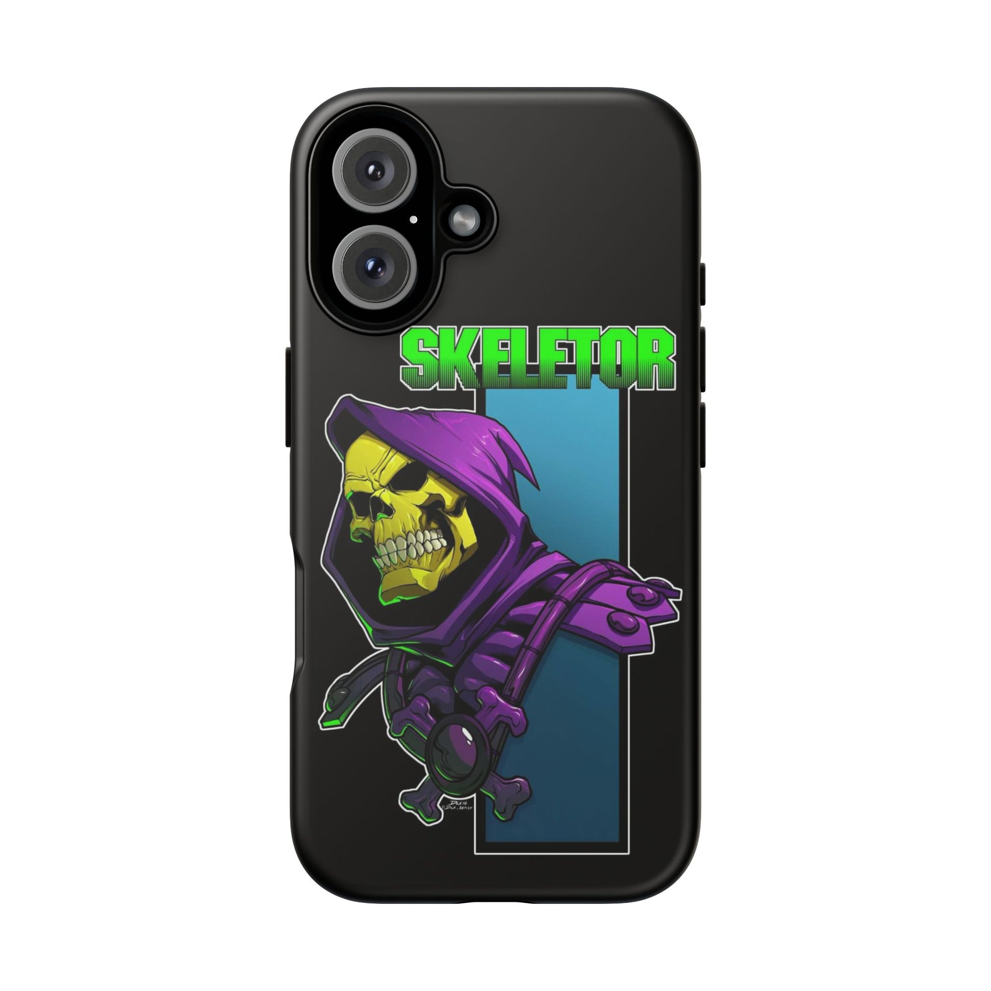 Skeletor Tough Cases for iPhones, Samsung, and Pixel