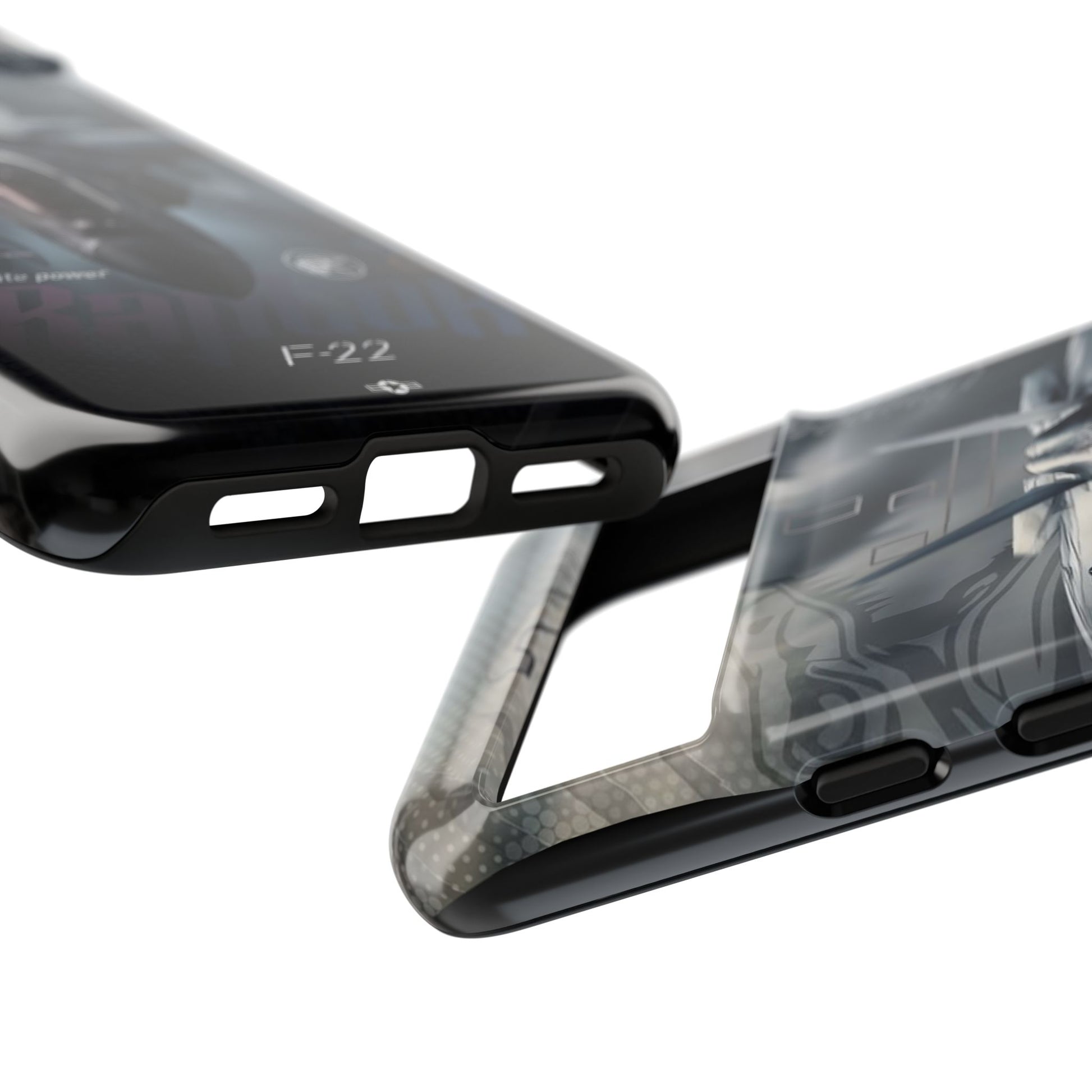 F-22 Raptor Fighter Jet Tough Cases for iPhones, Samsung, and Pixel