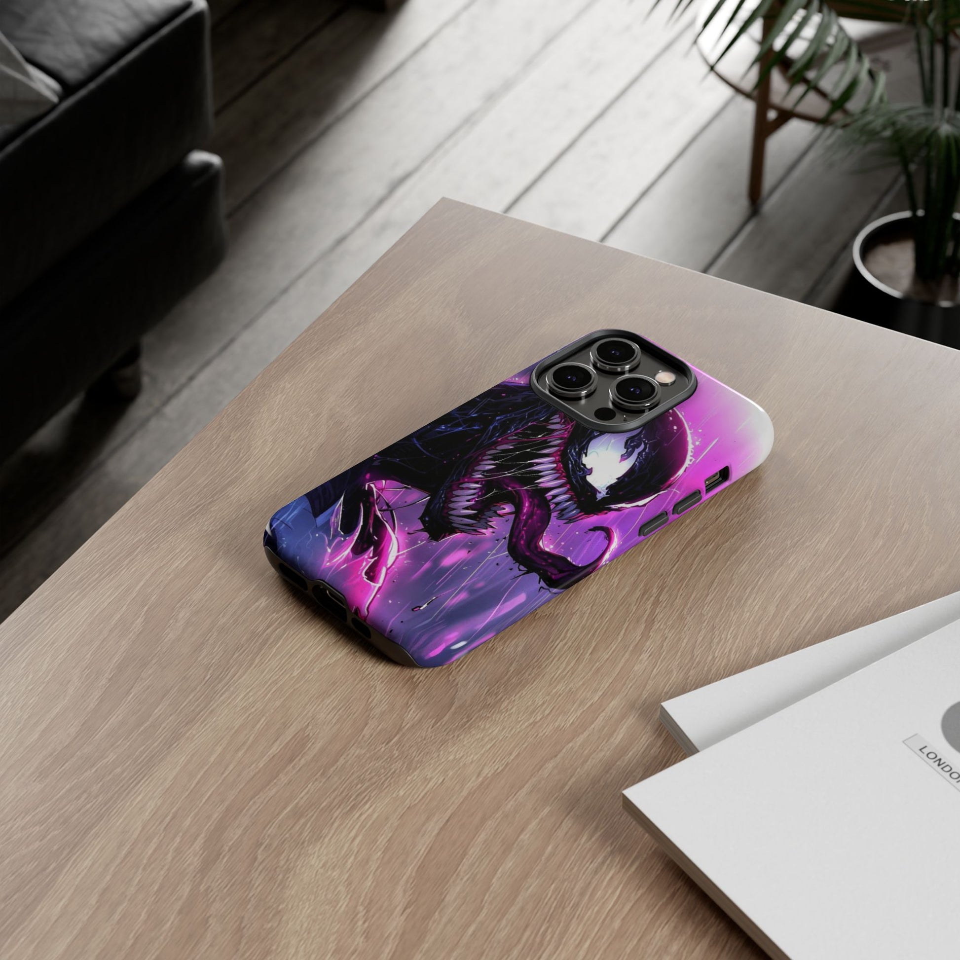 Marvel's Venom Phone Case, Tough Cases, Marvel Comics Phone for iPhones, Samsung, and Pixel