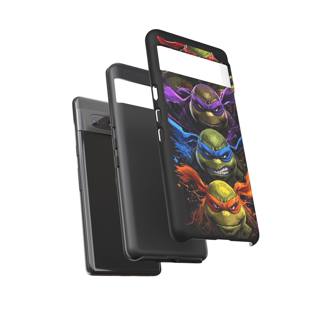 Ninja Turtles Tough Cases for iPhones, Samsung, and Pixel