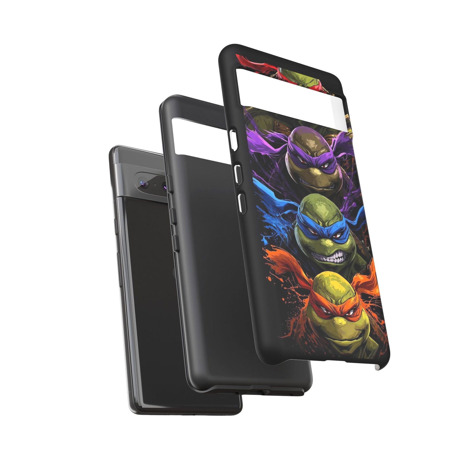 Ninja Turtles Tough Cases for iPhones, Samsung, and Pixel