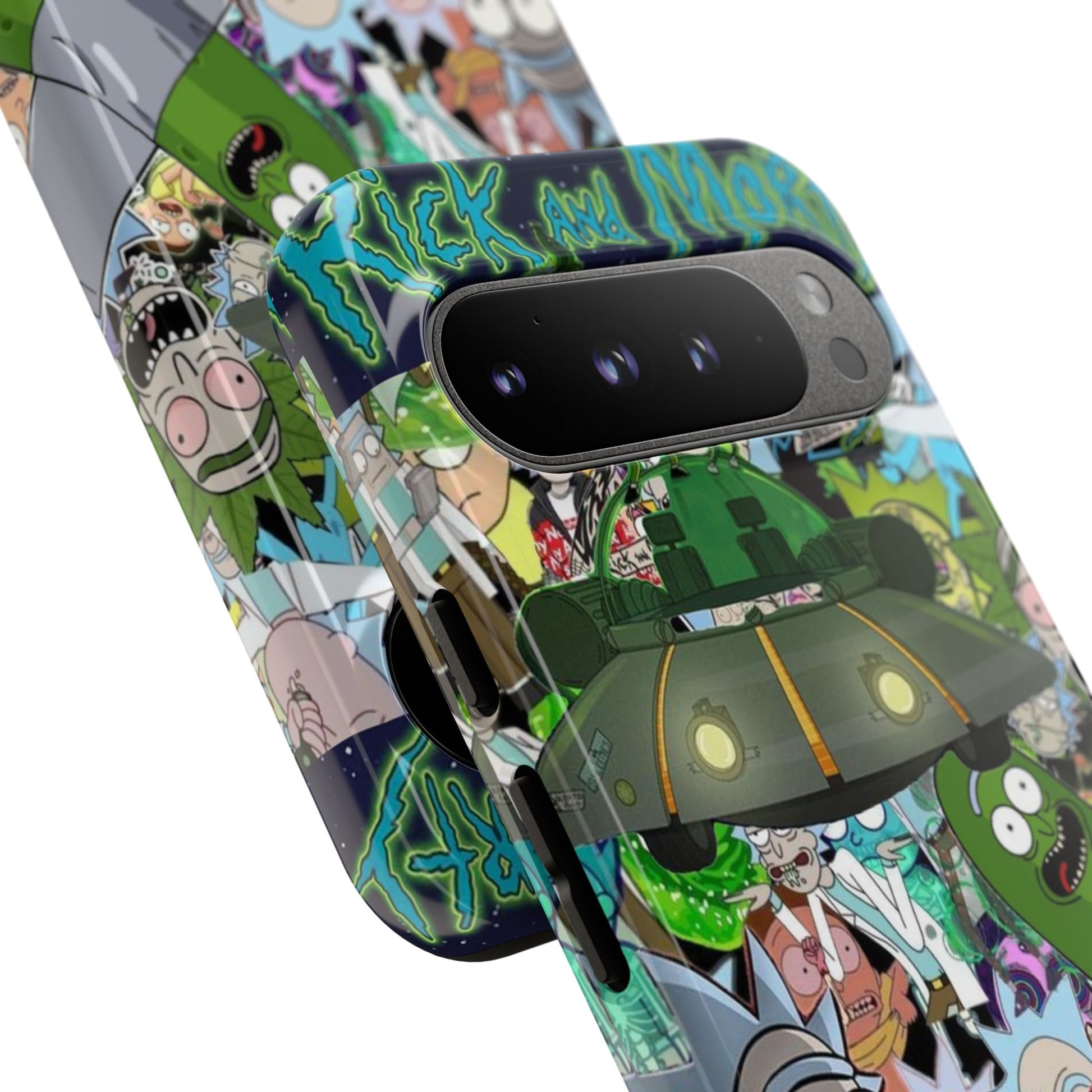 Rick and Morty Phone Case, Tough Cases for iPhones, Samsung, and Pixel
