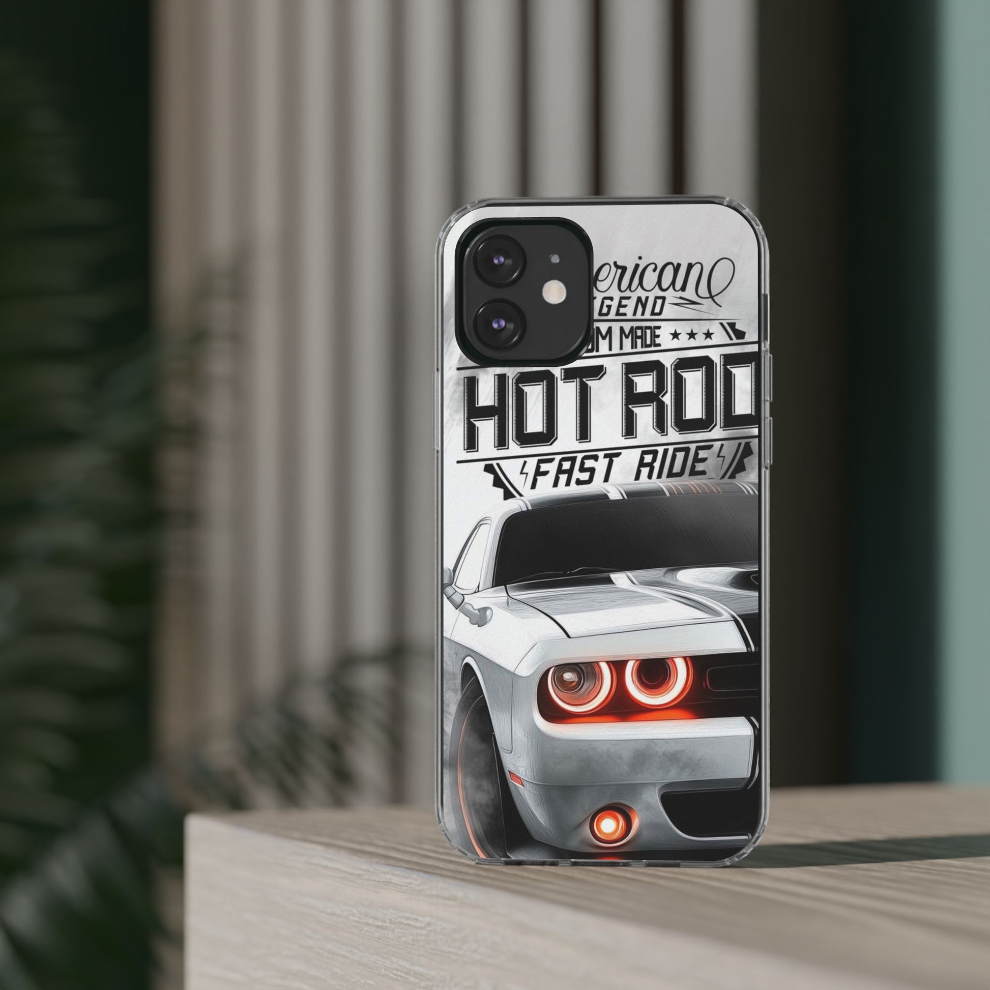 American Hot Rod Hell Cat Case for iPhone and Samsung phone