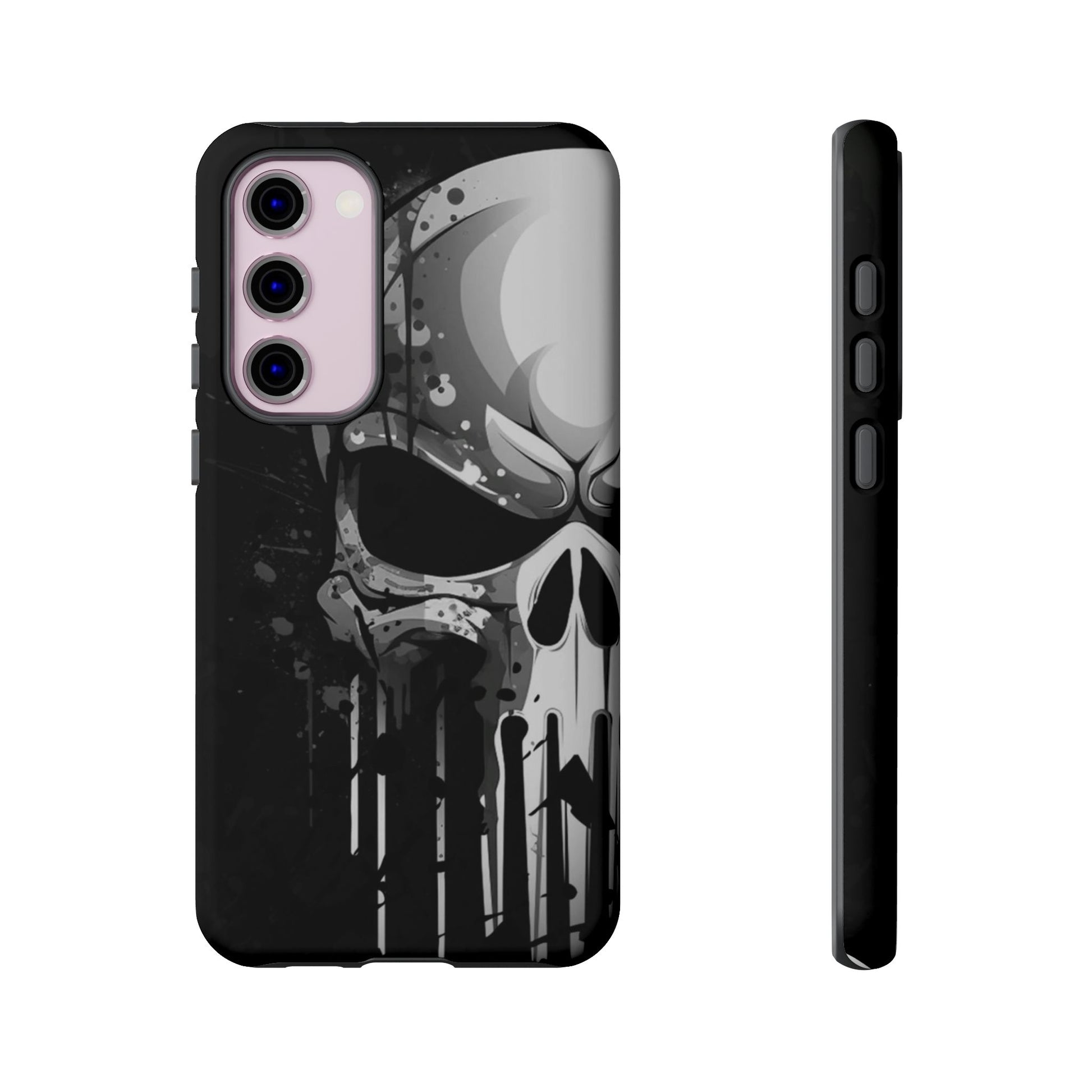 Punisher Skull Tough Cases for iPhones, Samsung, and Pixel