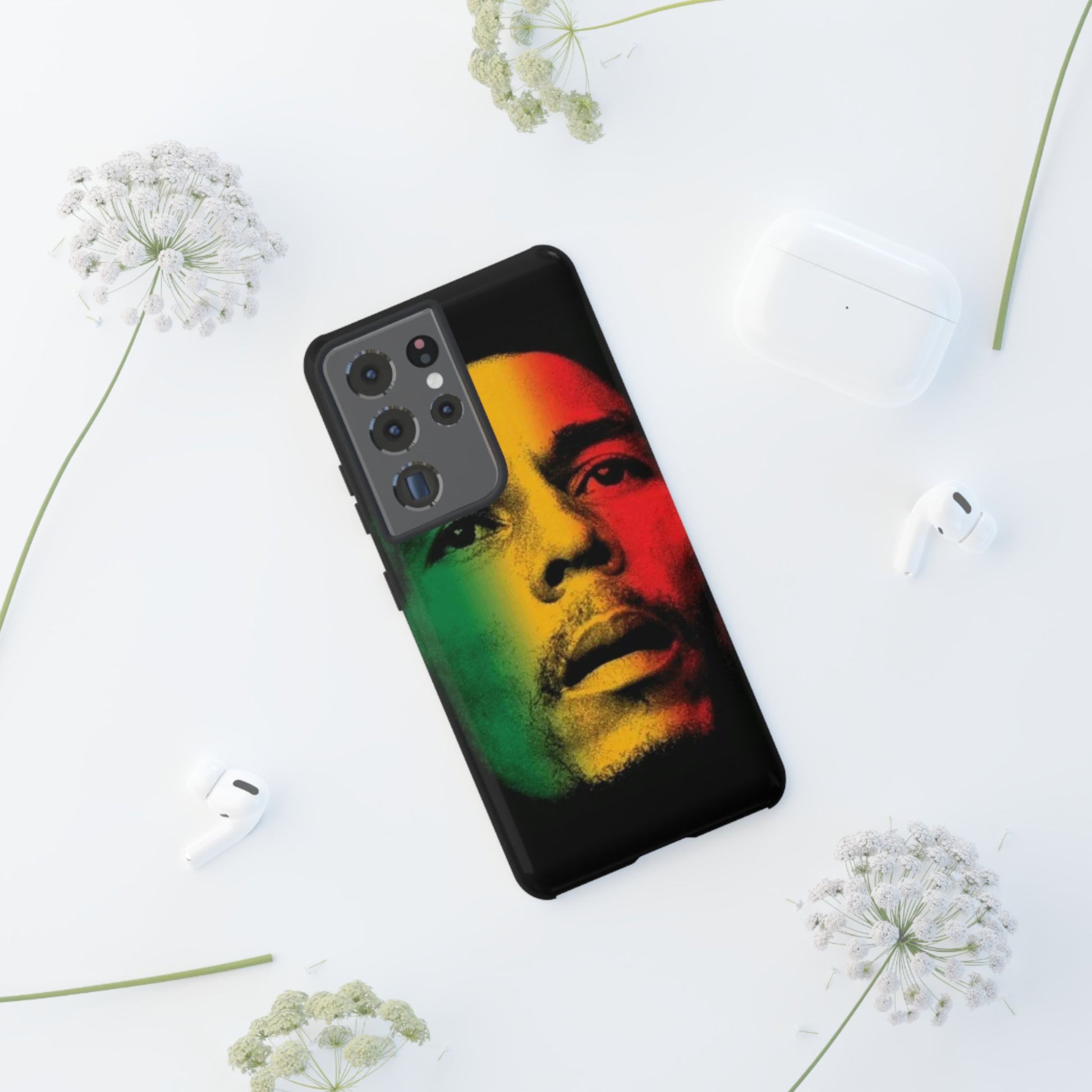 We Be Jammin Tough Cases for iPhones, Samsung, and Pixel