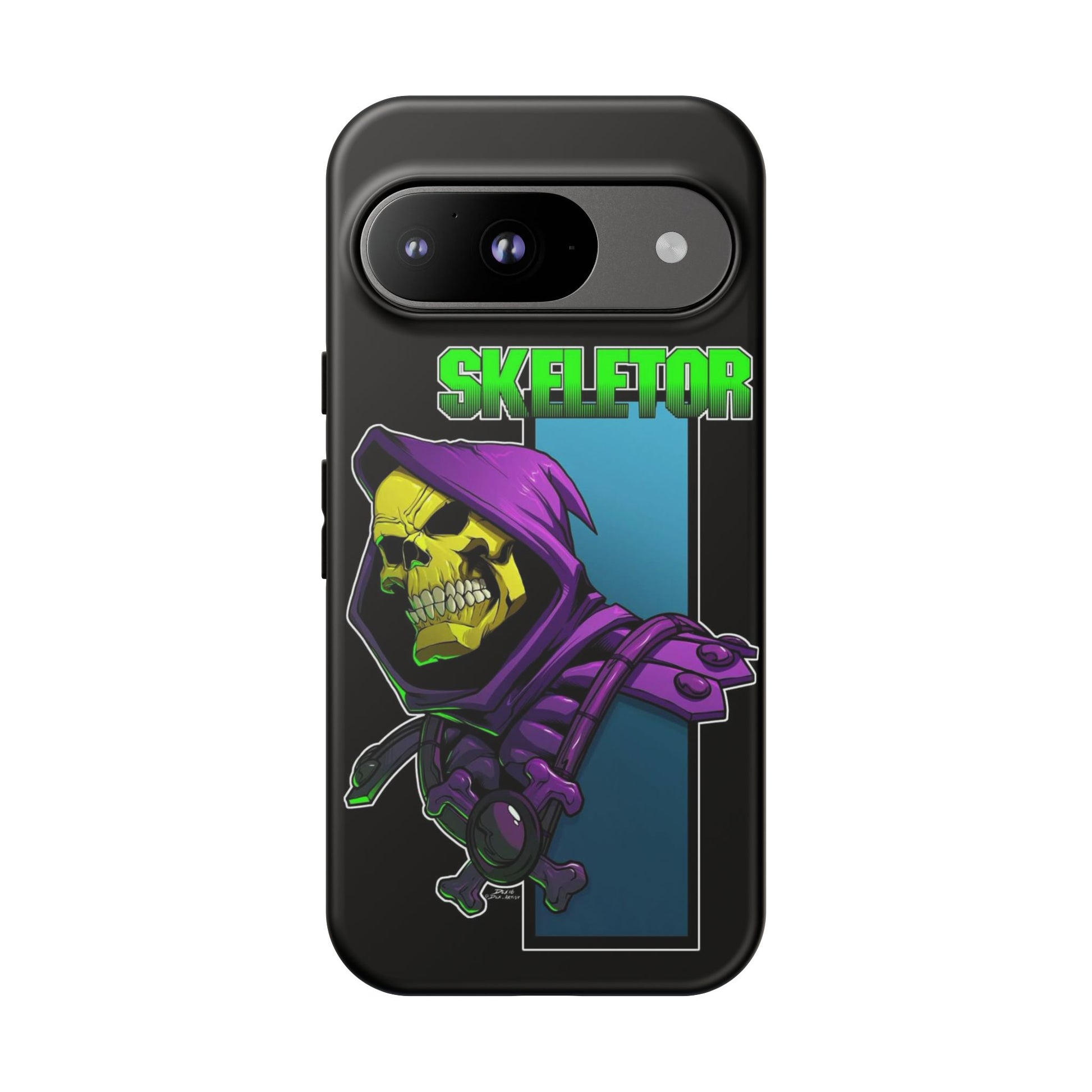 Skeletor Tough Cases for iPhones, Samsung, and Pixel