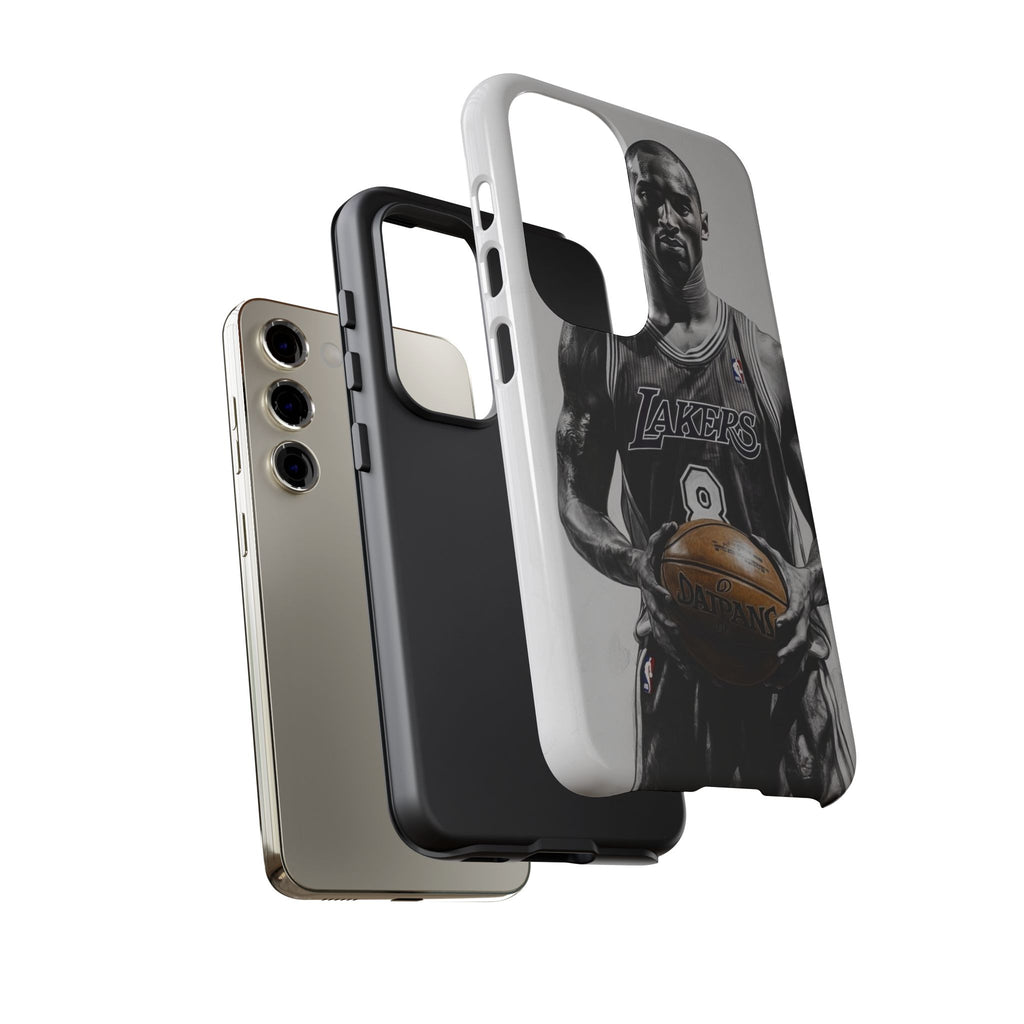 Kobe Basketball Art Tough Cases for iPhones, Samsung, and Pixel