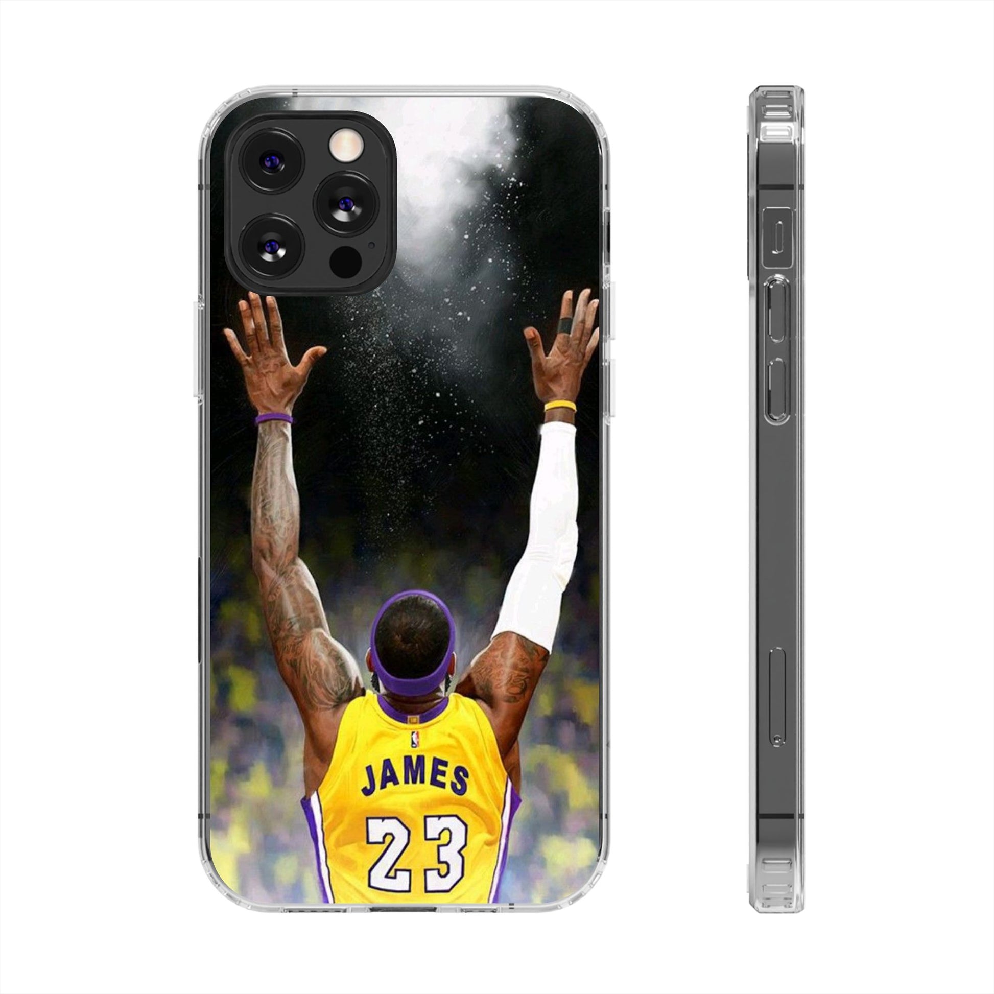 King James basketball Inspired Iphone and Samsung Protective case