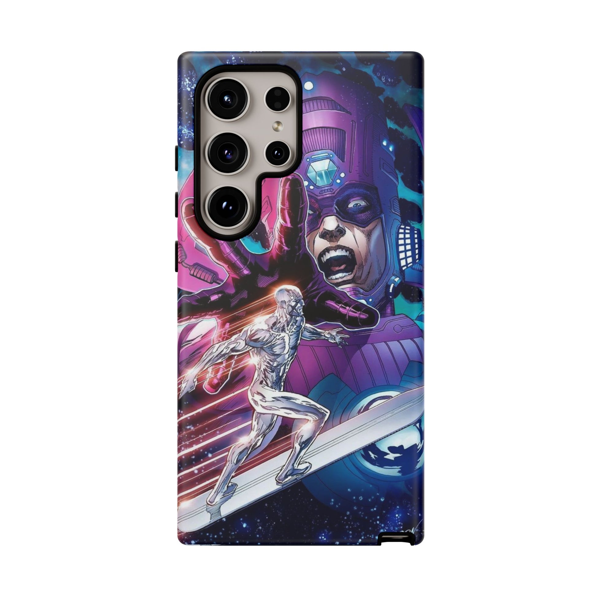 Galactus x Silver Surfer Marvel Phone Case, Tough Cases for iPhones, Samsung, and Pixel